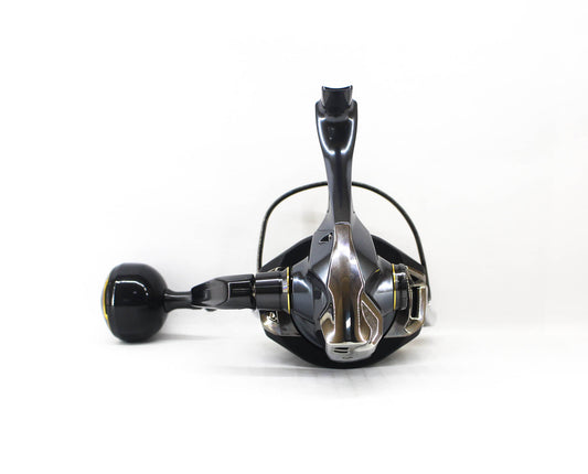 Fishing reel on a white background