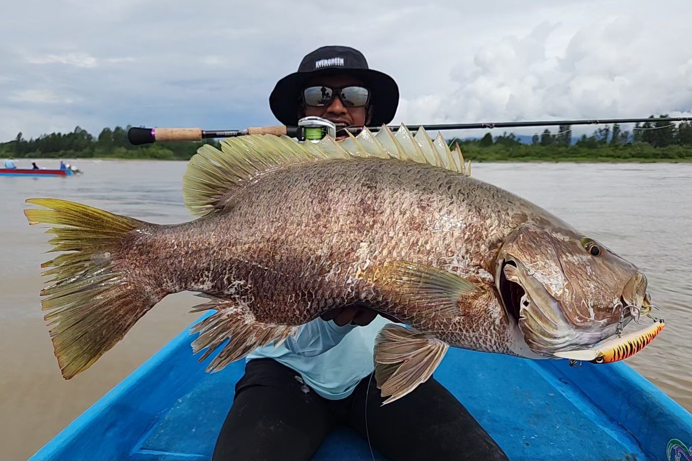 🎣 Mastering Shallow Water Papuan Bass: A Game-Changing Technique Using the Fangbait 120DR