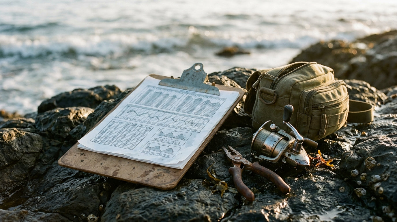 How to Read Tide Charts for Better Shore Fishing Results