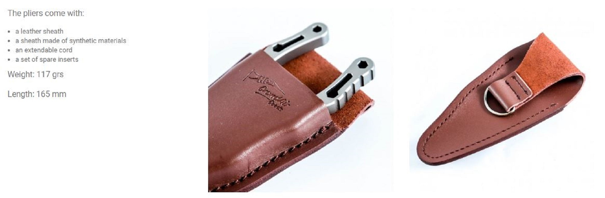 HPA Titanium Fishing Pliers Grand Air 165mm (0195)