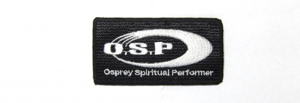 OSP Sale Iron On Decal Black/White (0087)