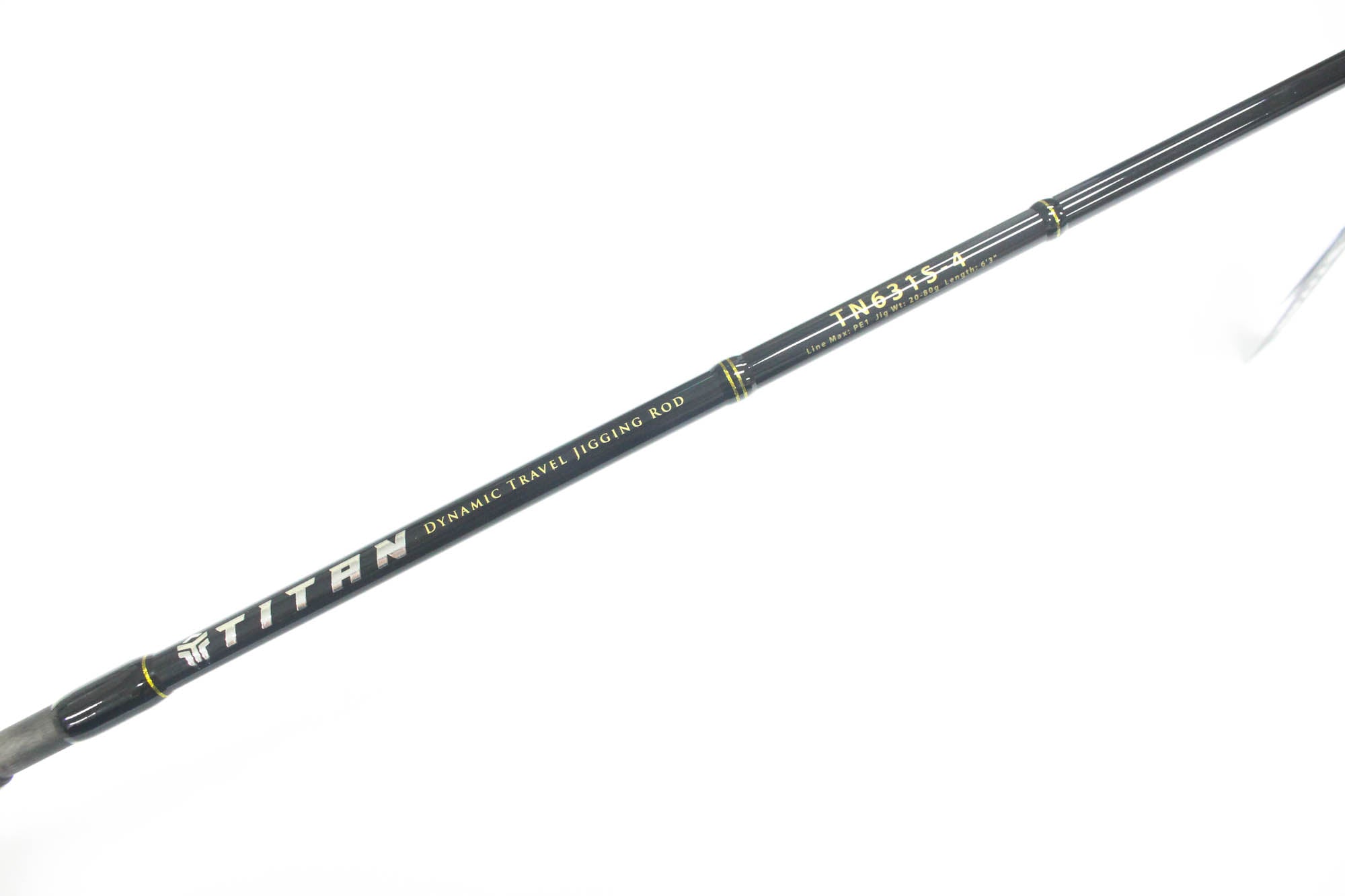 Iron Man Spinning Rod Titan Jigging TN631S-4 Piece Travel Rod (2039)
