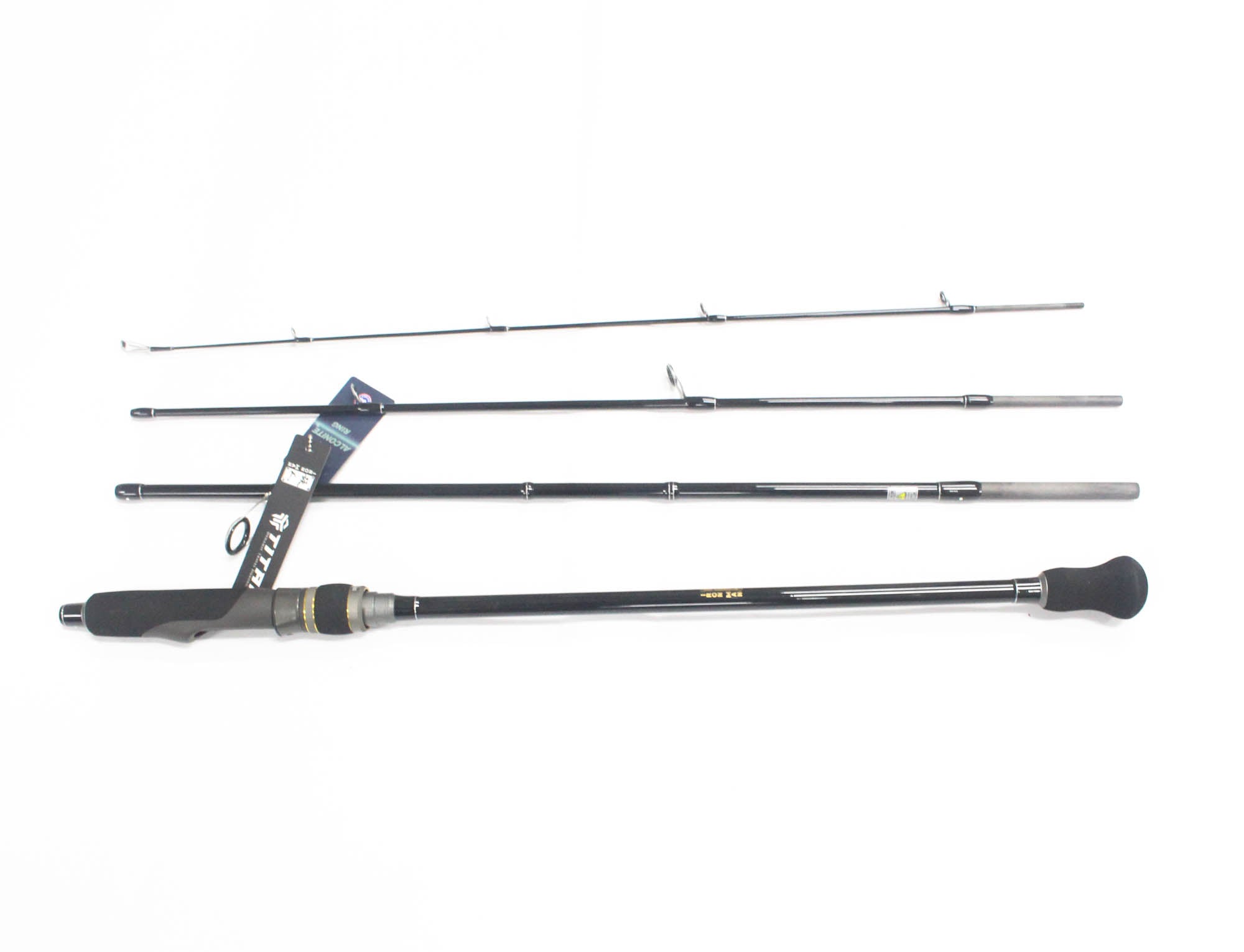 Iron Man Spinning Rod Titan Jigging TN622S-4 Piece Travel Rod (2040)