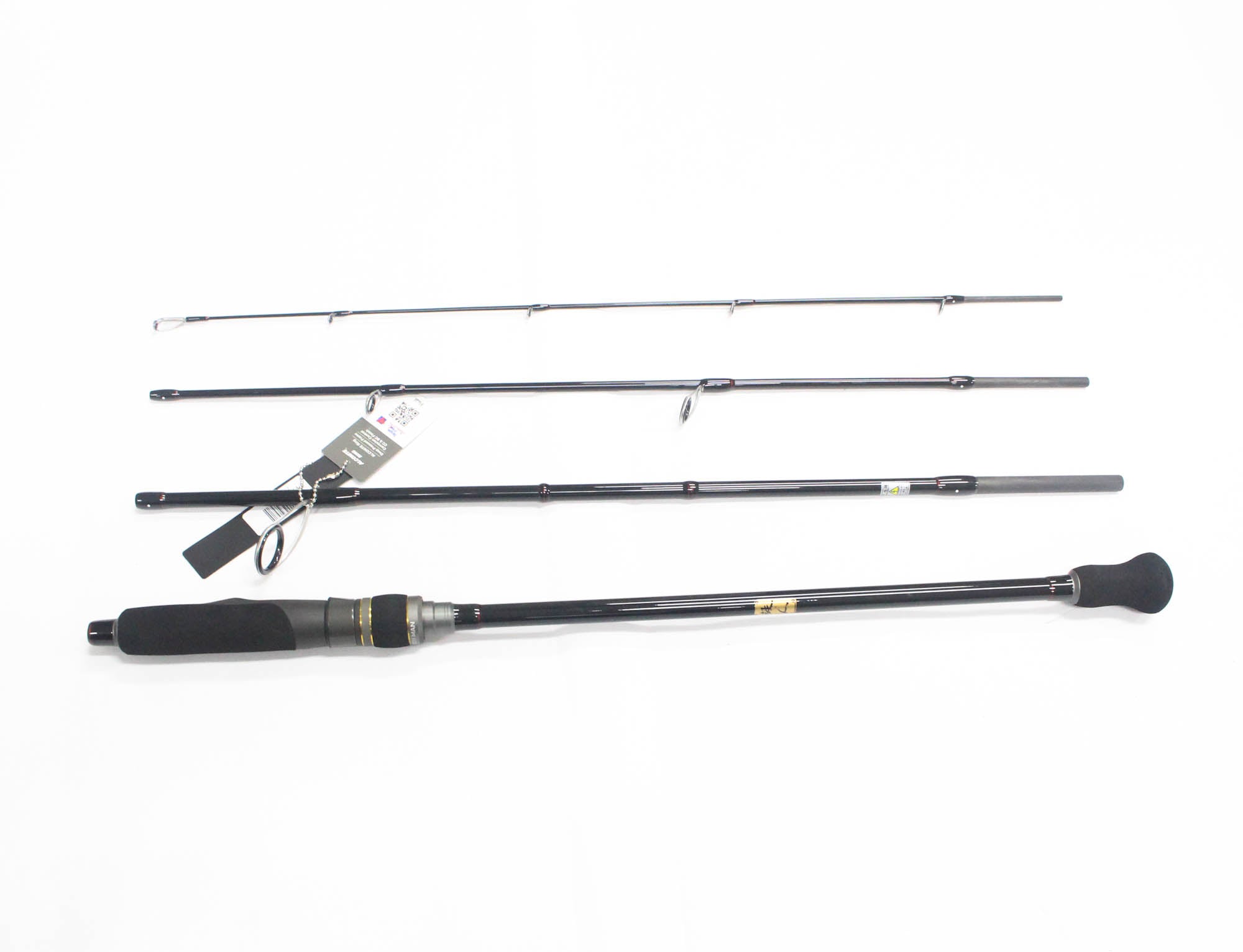 Iron Man Spinning Rod Titan Jigging TN613S-4 Piece Travel Rod (2041)