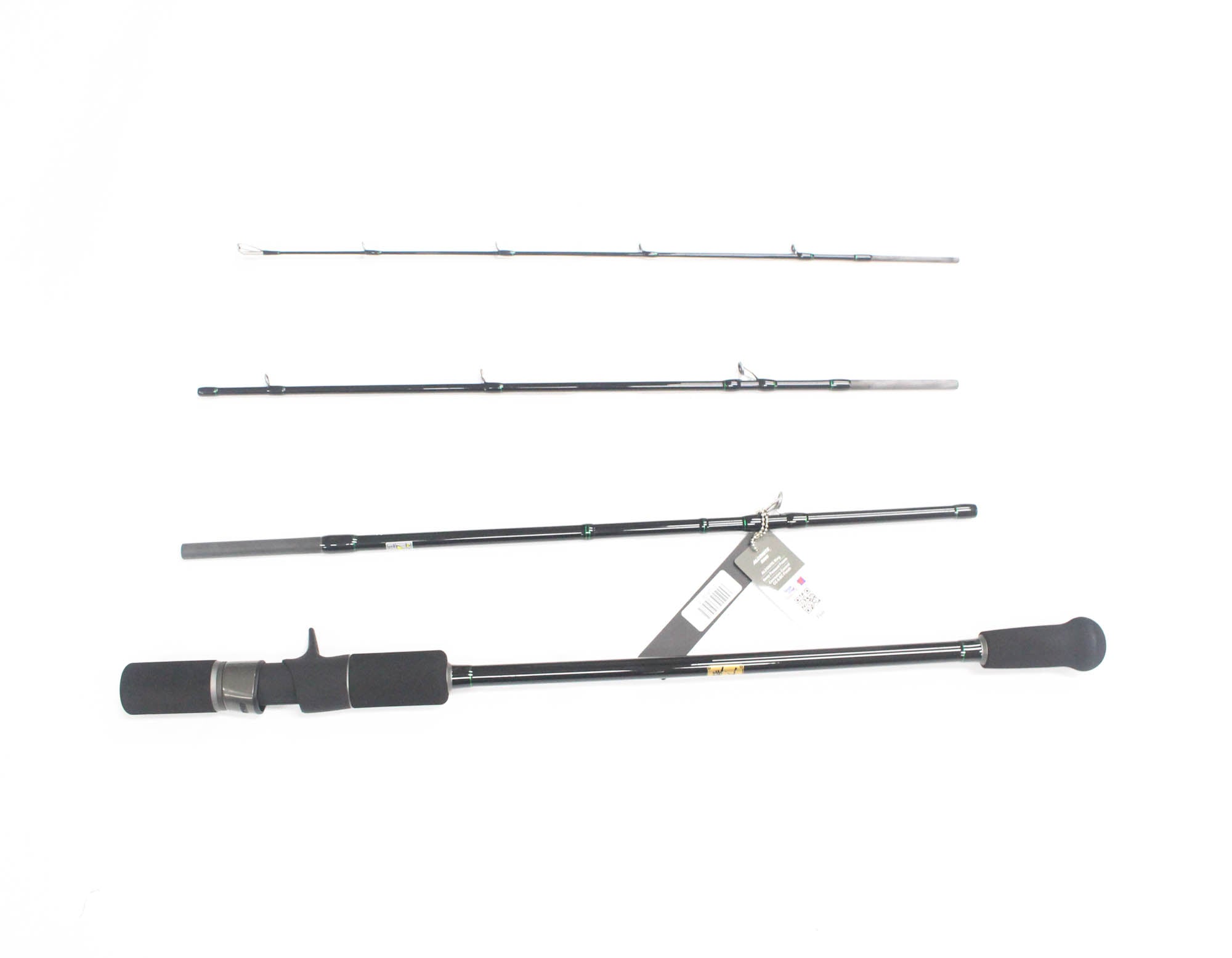 Iron Man Baitcast Rod Titan Jigging TN585B-4 Piece Travel Rod (2047)