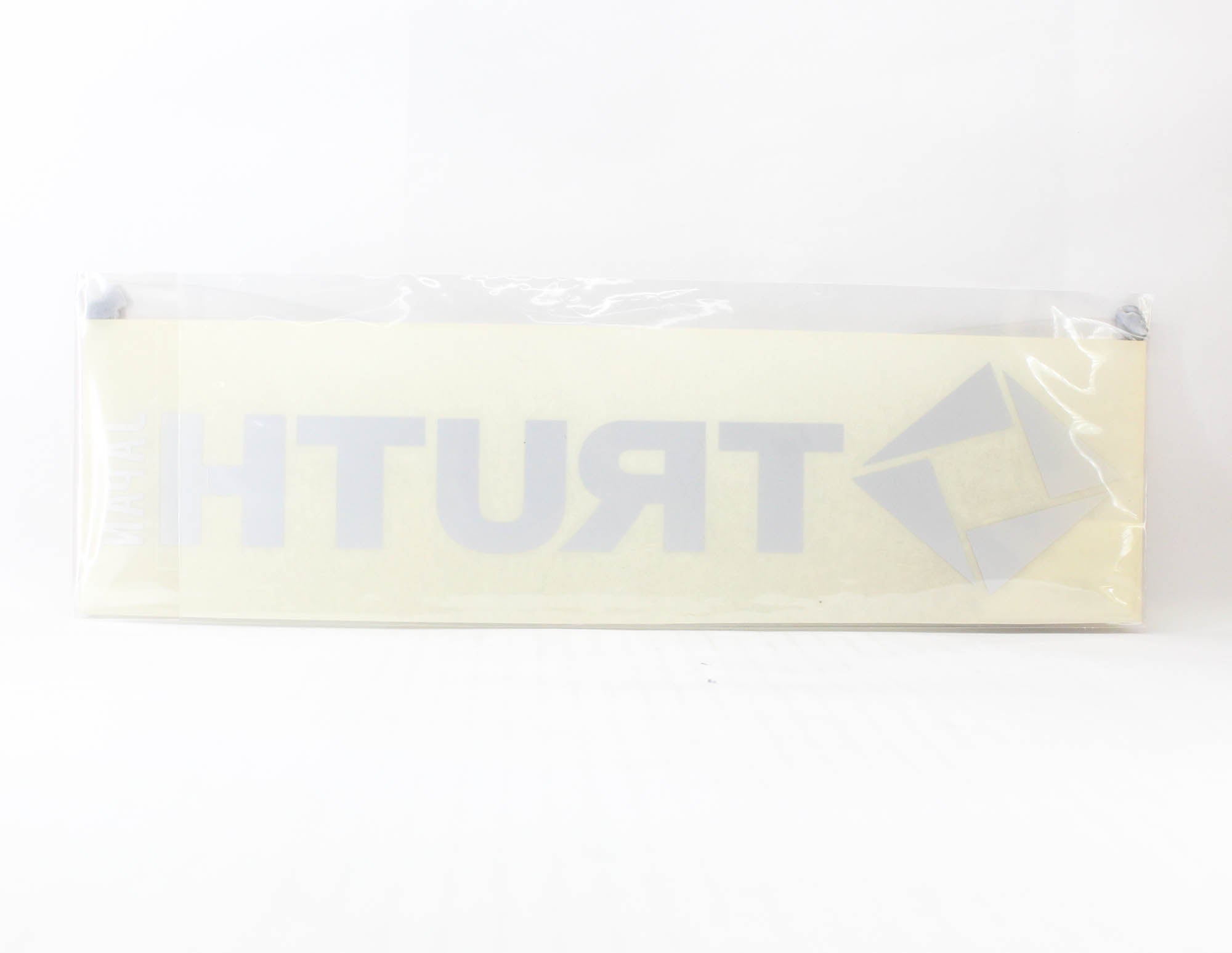 Truth Sticker Decal 300 x 70mm Silver (3331)