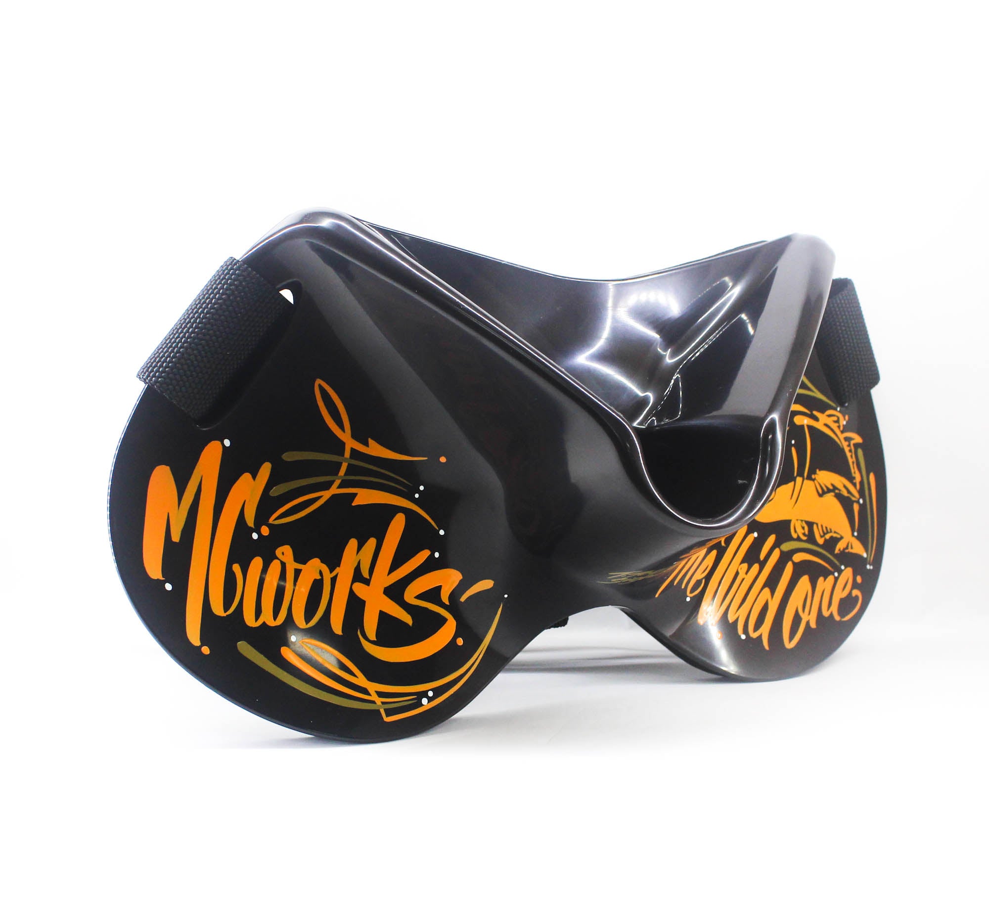 MC Works TT Fighting Gimbal Belt Hand Painted GT Black (2413)