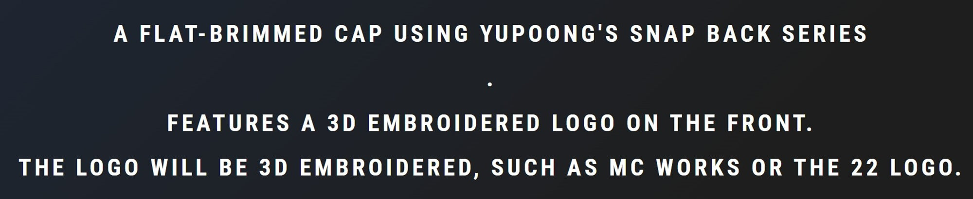 MC Works Cap Snapback Flat Visor 2026 Dark Heather Red (2415)