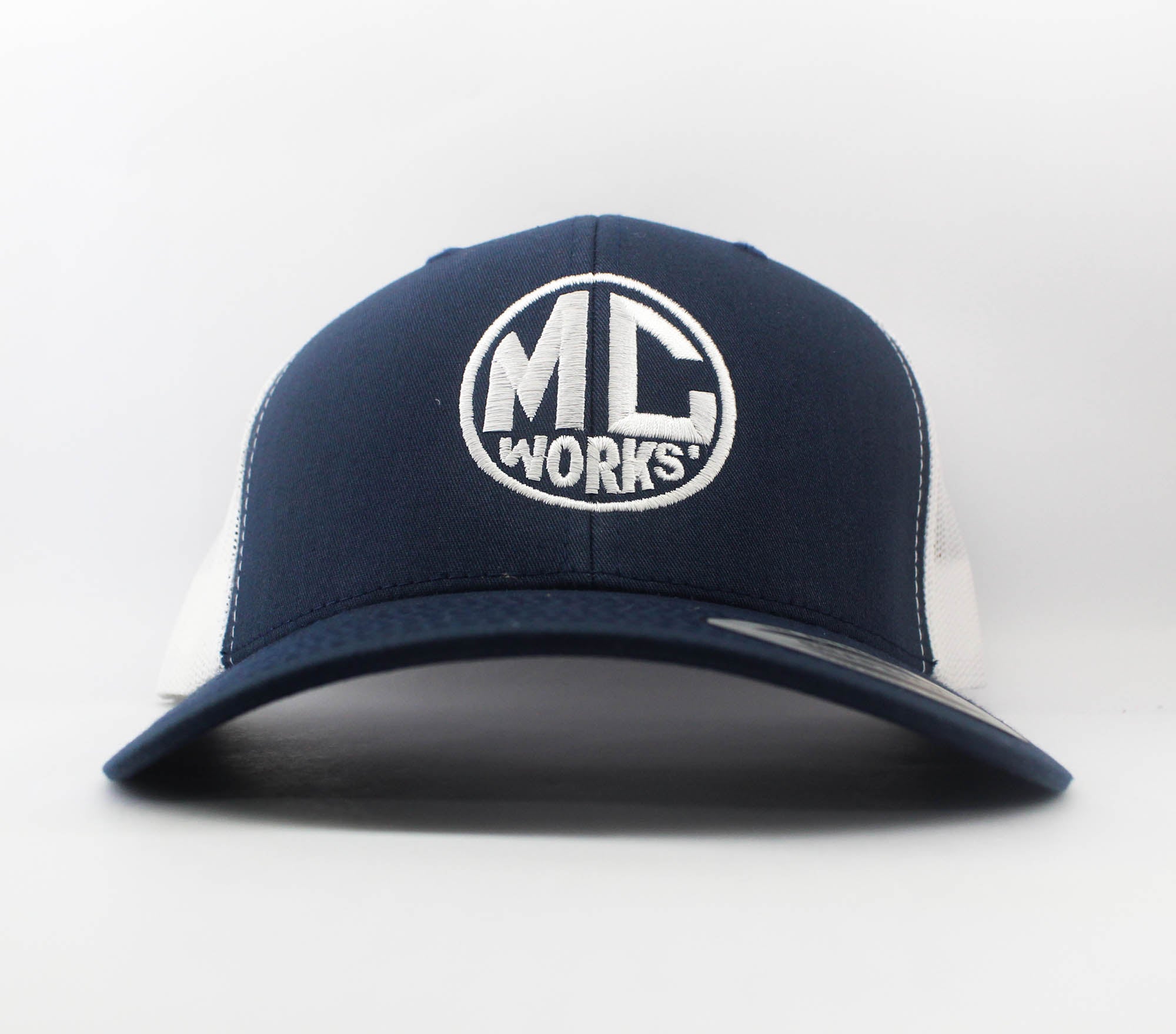 MC Works Cap Snapback Half Mesh Trucker 2026 Navy (2426)