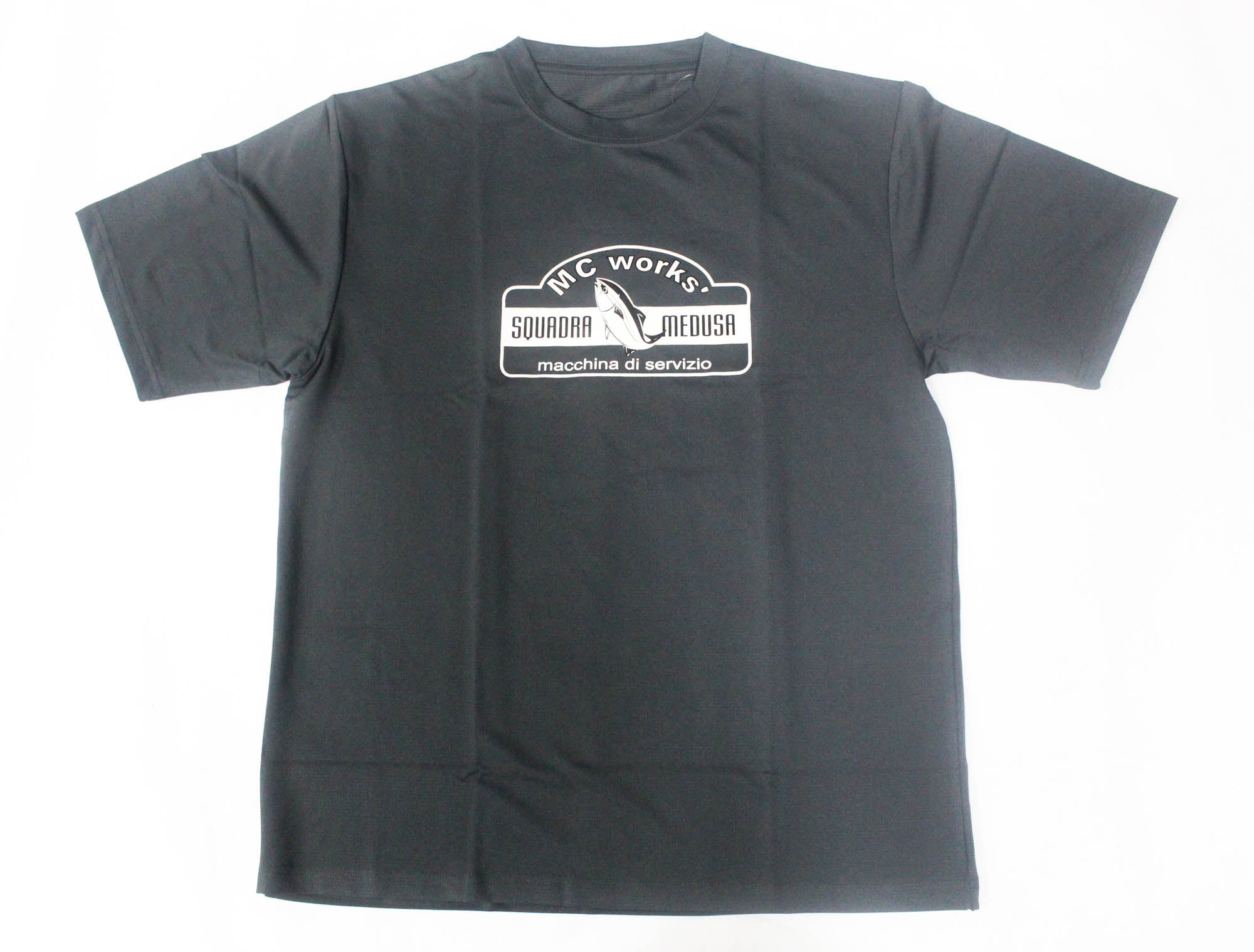 MC Works T-Shirt Short Sleeves Original T 2026 Charcoal Size L (2432)