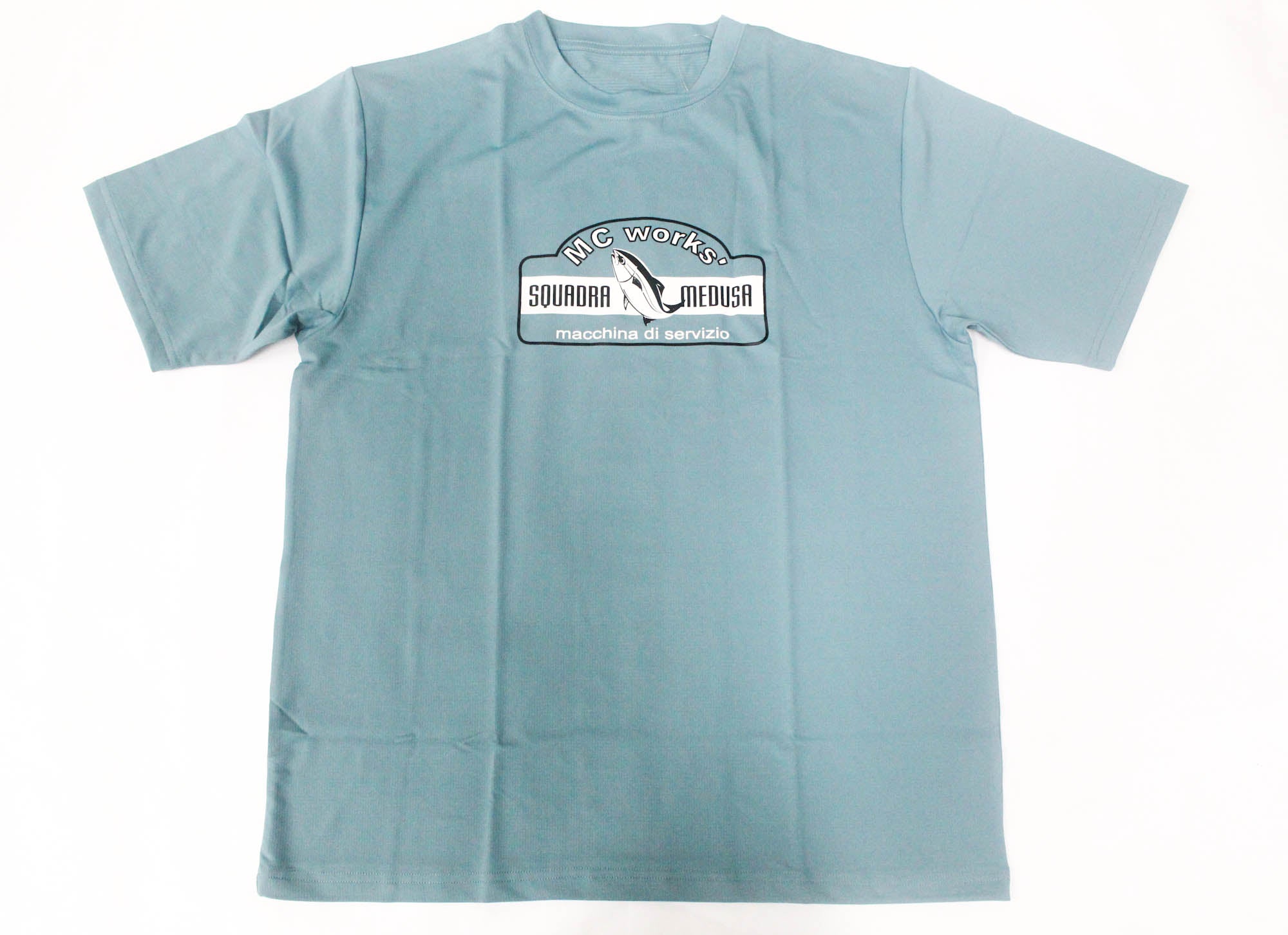 MC Works T-Shirt Short Sleeves Original T 2026 Turquoise Size XL (2437)