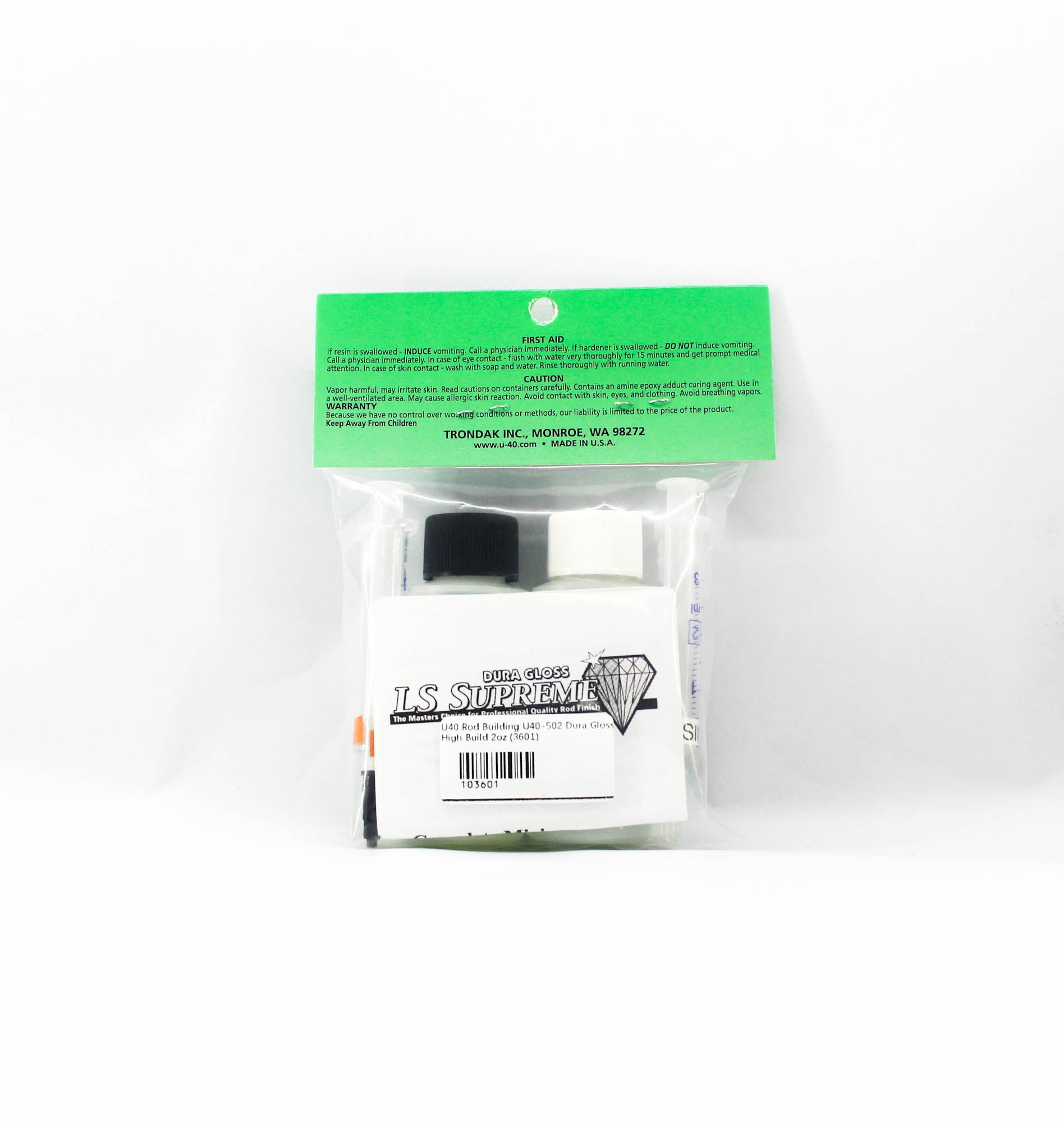 U40 Rod Building U40-502 Dura Gloss High Build 2oz (3601)