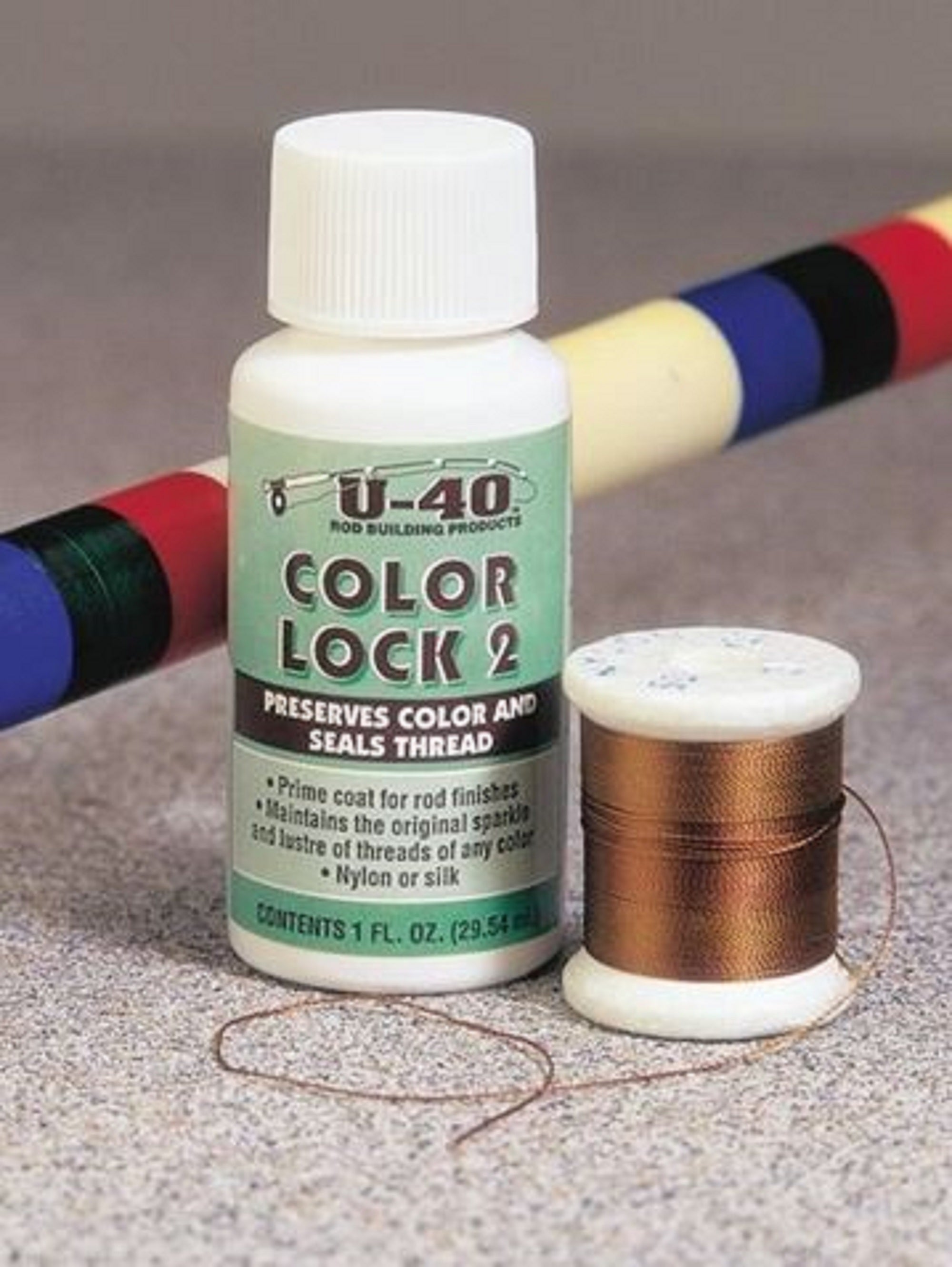 U40 Rod Building U40-2 Color Lock 1oz (3603)