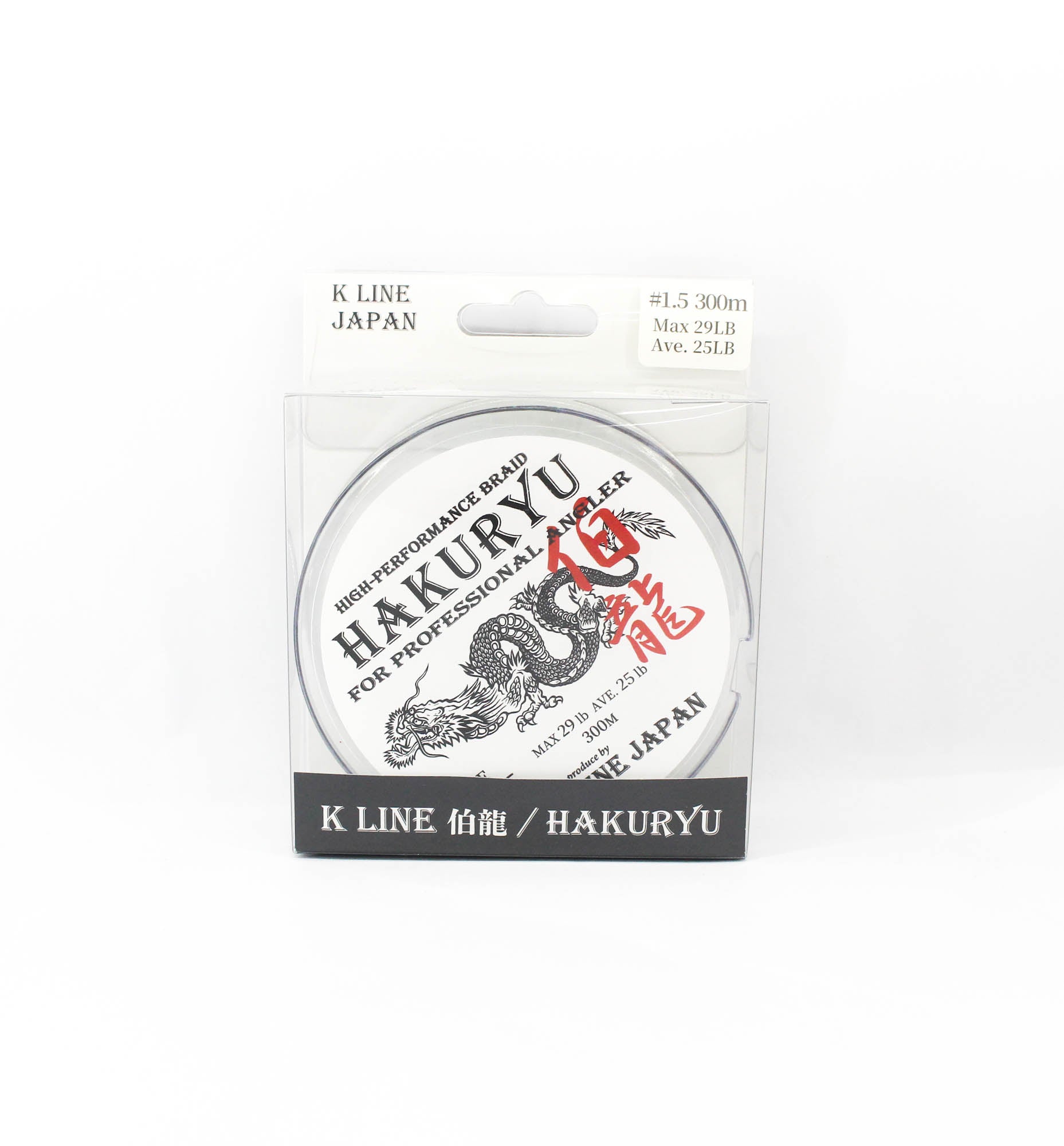 K Line P.E Line Hakuryu 300m P.E 1.5 29lb Multi (4003)