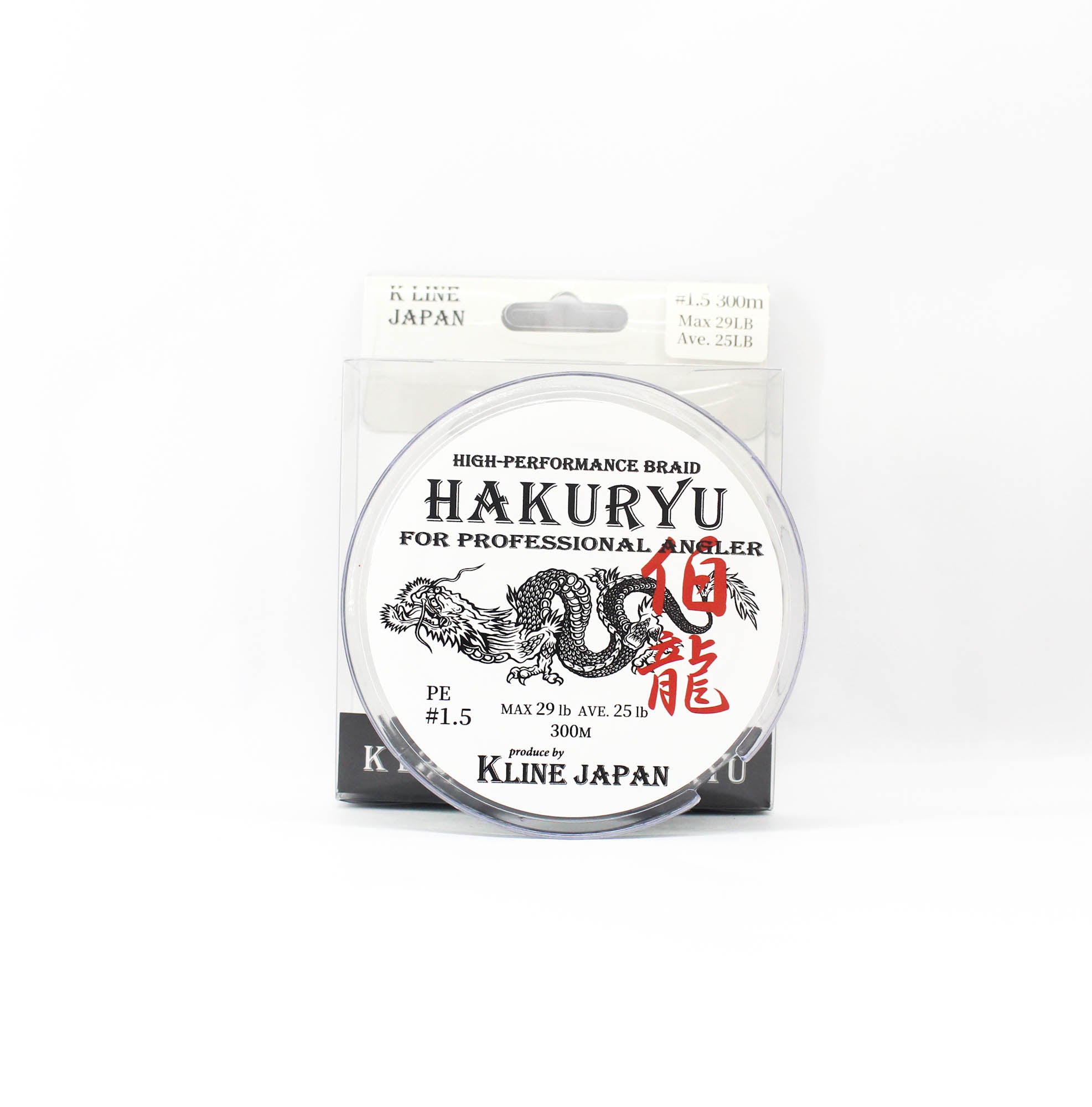 K Line P.E Line Hakuryu 300m P.E 1.5 29lb Multi (4003)