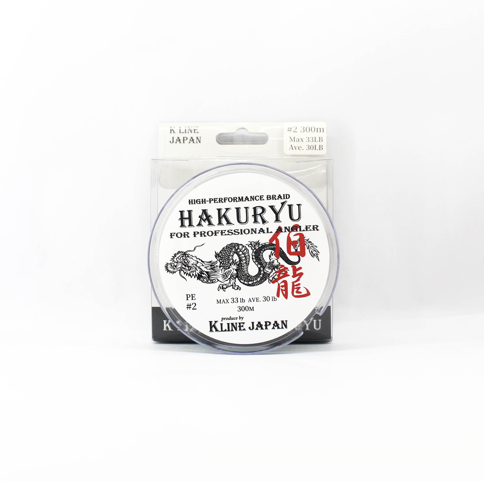 K Line P.E Line Hakuryu 300m P.E 2 33lb Multi (4004)