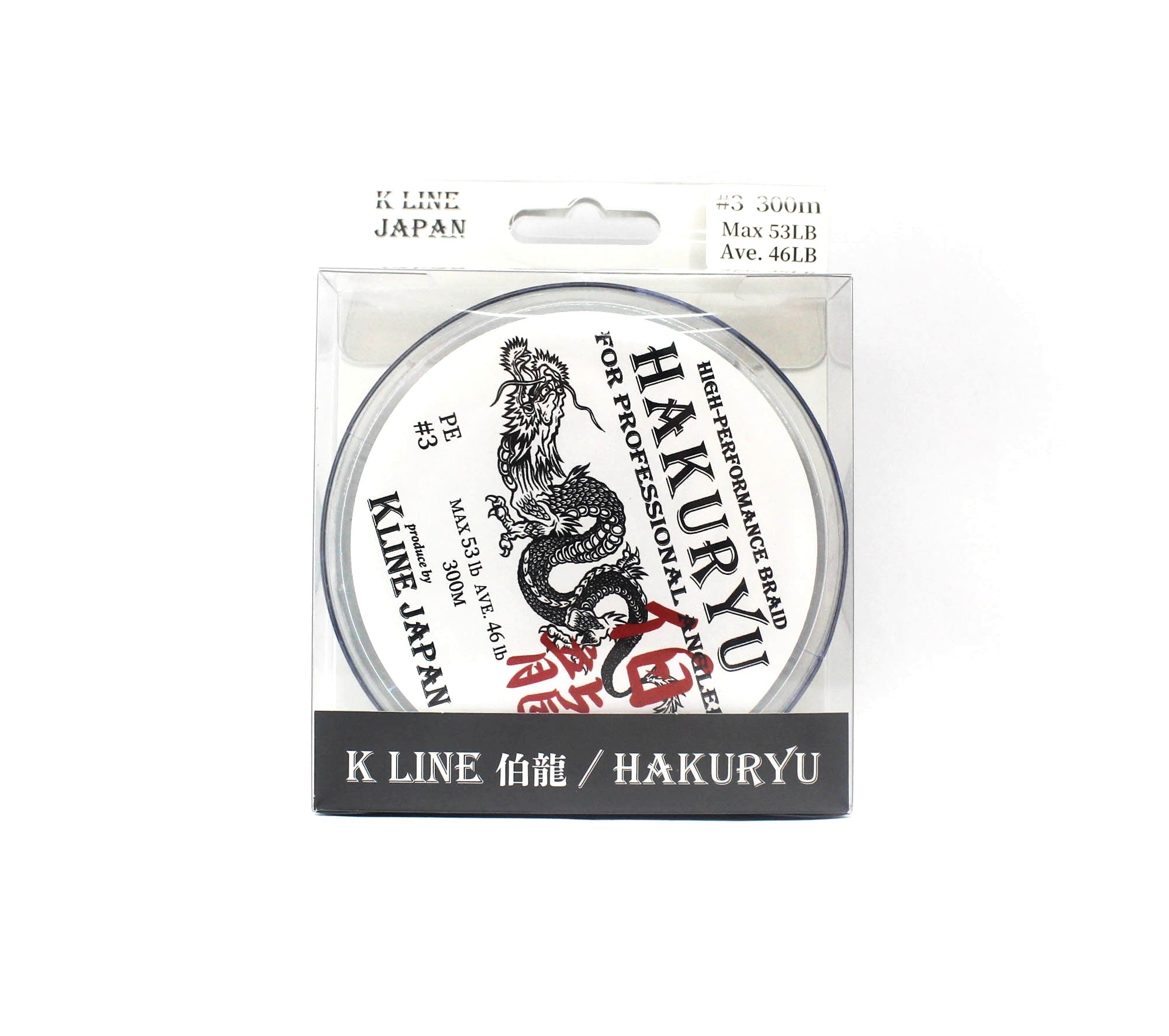 K Line P.E Line Hakuryu 300m P.E 3 53lb Multi (4011)