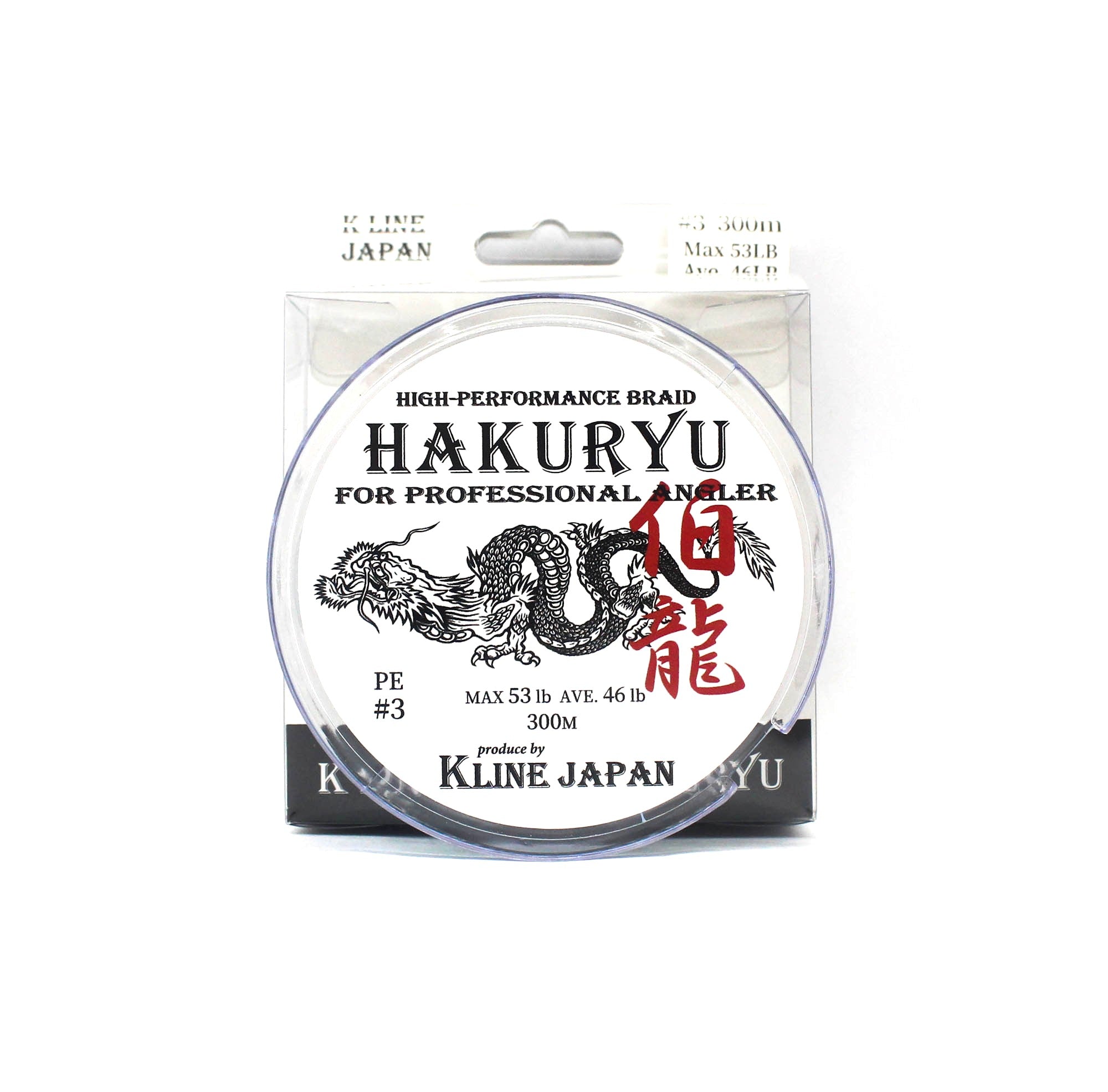 K Line P.E Line Hakuryu 300m P.E 3 53lb Multi (4011)