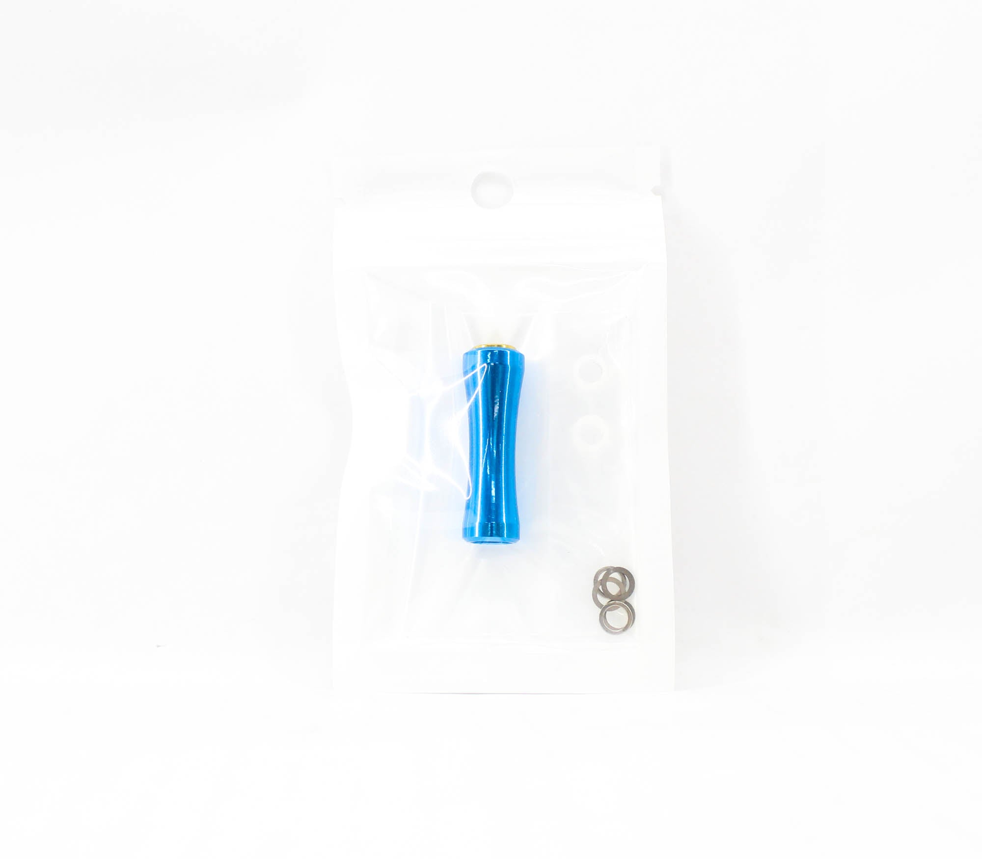 Rev Handle Knob Aluminium Slim 35mm Blue Shimano A Daiwa S (4502)