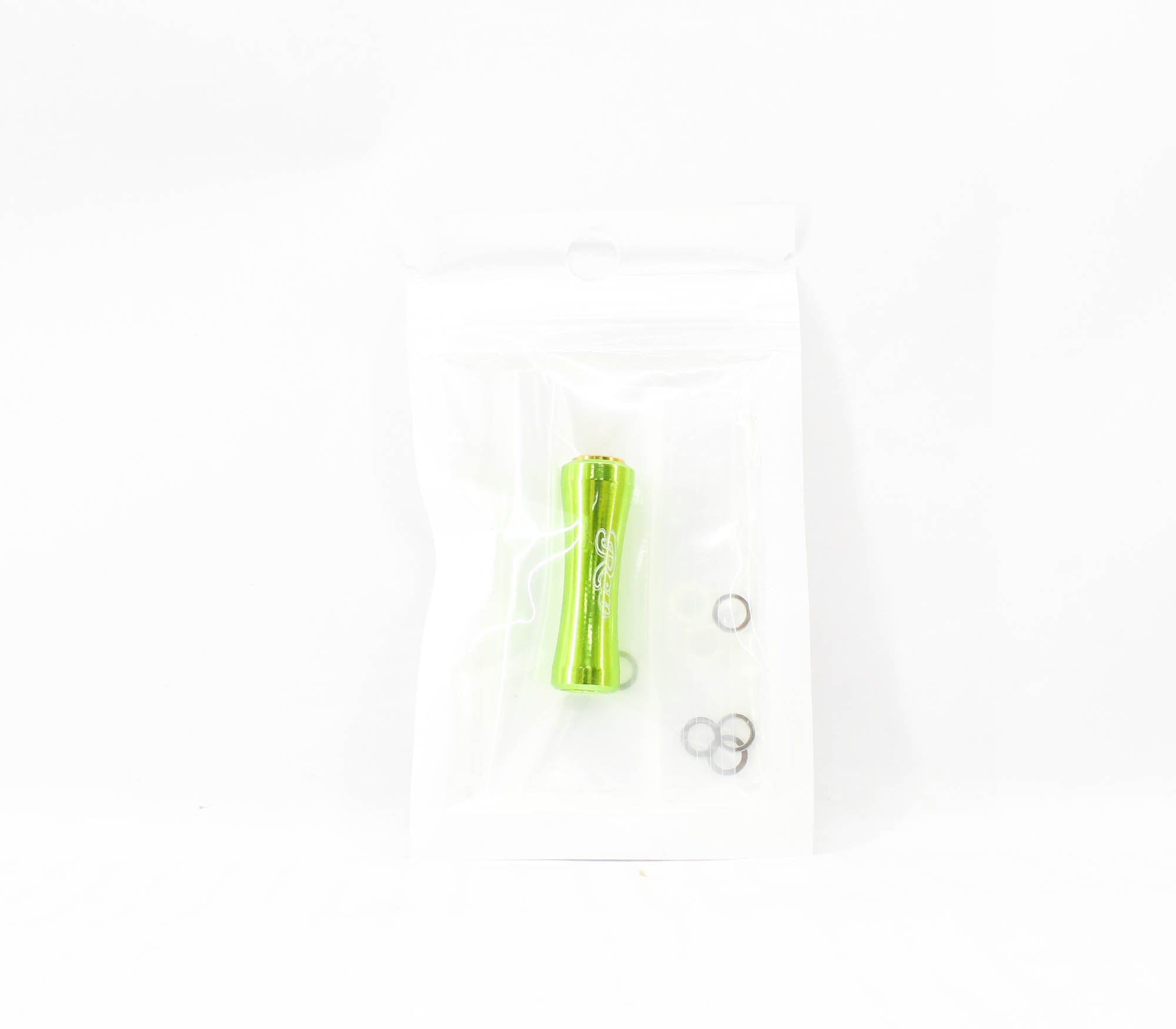 Rev Handle Knob Aluminium Slim 35mm Lime Green Shimano A Daiwa S (4505)