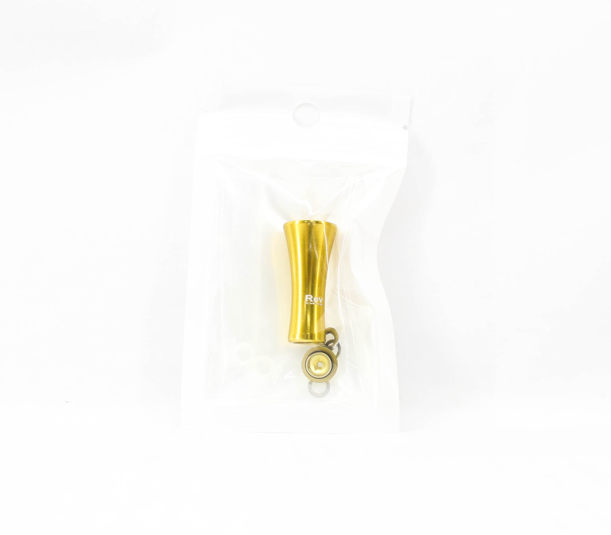 Rev Handle Knob Aluminium M 32mm Gold Shimano A Daiwa S (4516)