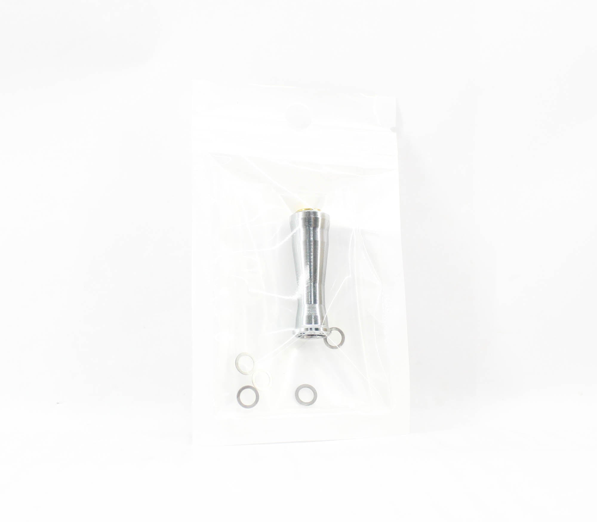 Rev Handle Knob Aluminium SSS 35mm Silver Shimano A Daiwa S (4529)
