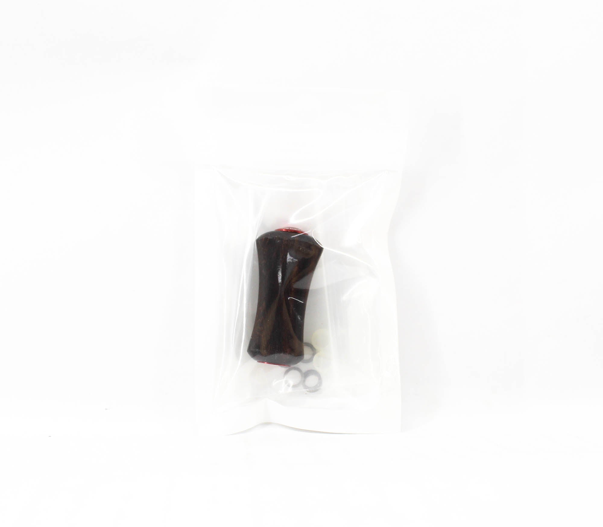 Rev Handle Knob Flat 35 mm Dark Wood Red Shimano A Daiwa S (4542)