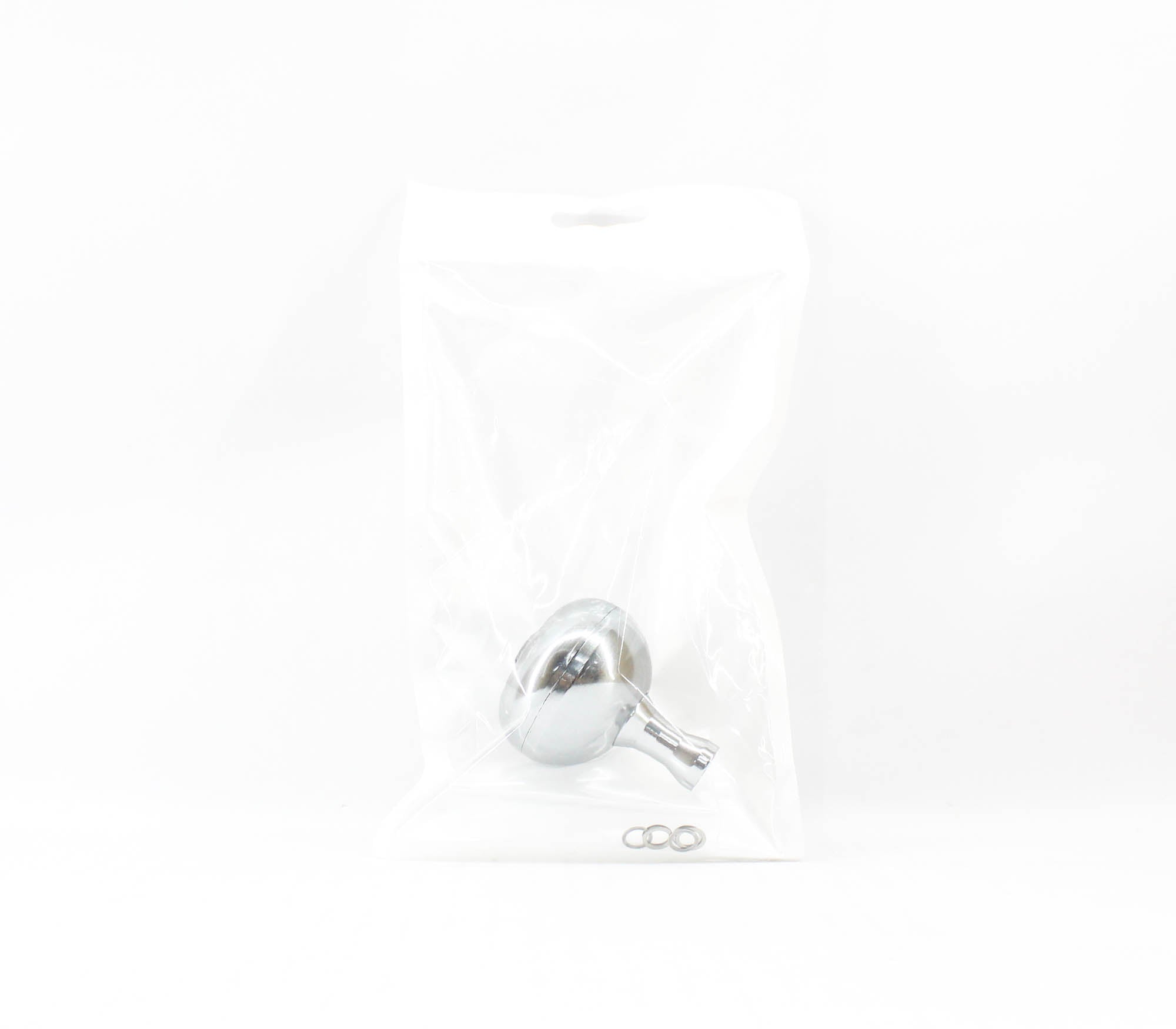 Rev Handle Knob Aluminium Light Round 40mm Silver Shimano A Daiwa S (4552)