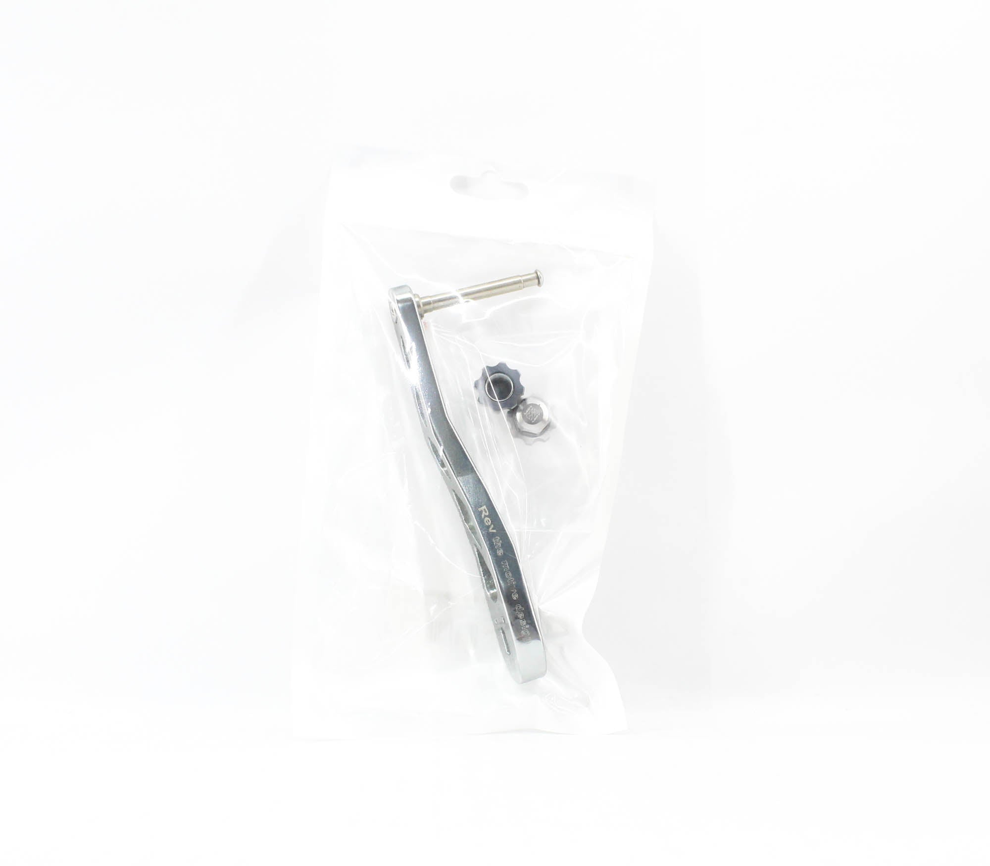 Rev Handle Jigging Baitcast Titanium 120mm Silver Shimano Daiwa (4570)