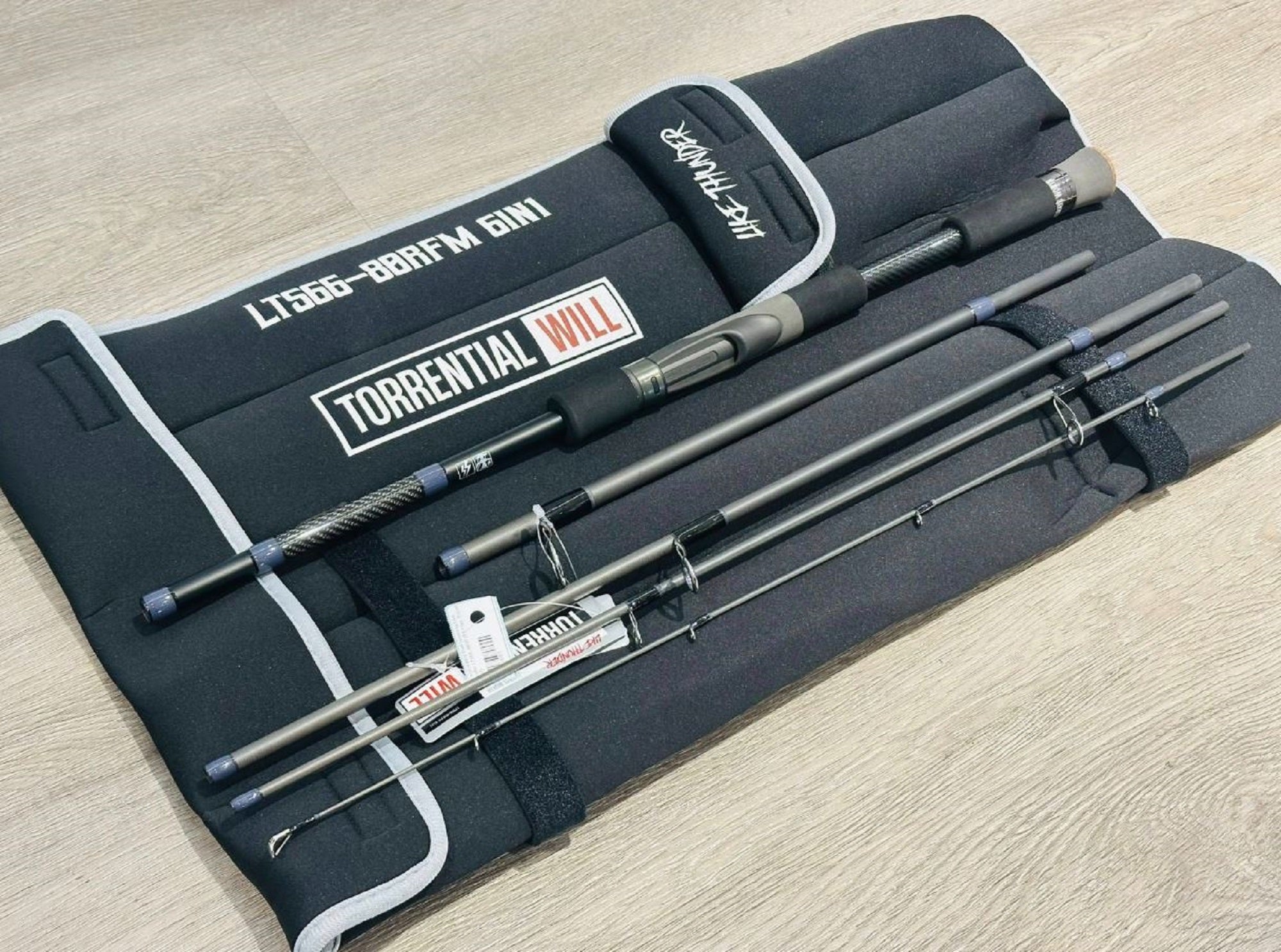 Torrential Will Rod Spinning Like Thunder LTS66-80RFM 6+1pc Travel (6003)