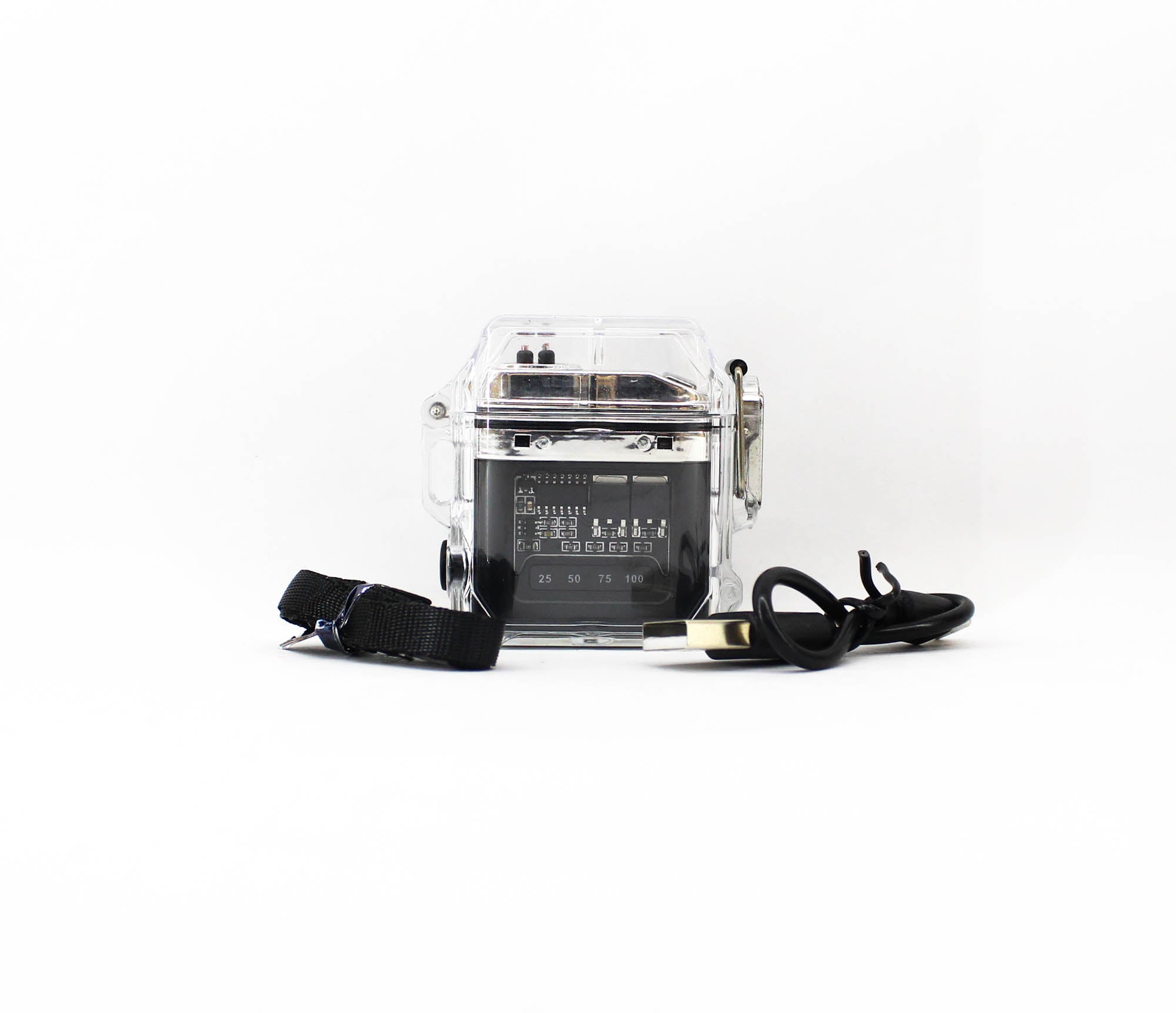 Feed Plasma Windproof Line Cutter USB Chargeable Black (2103)