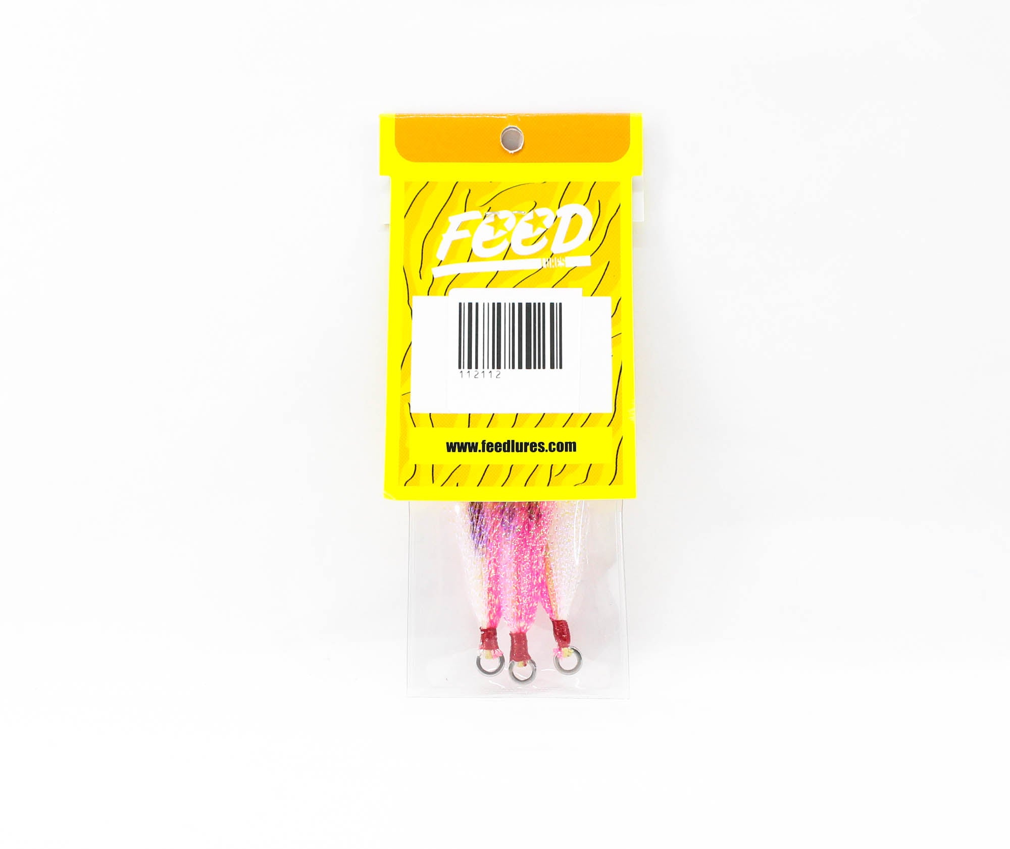 Feed Assist Hook Mack TT Single Size 2/0 Pink White (2112)