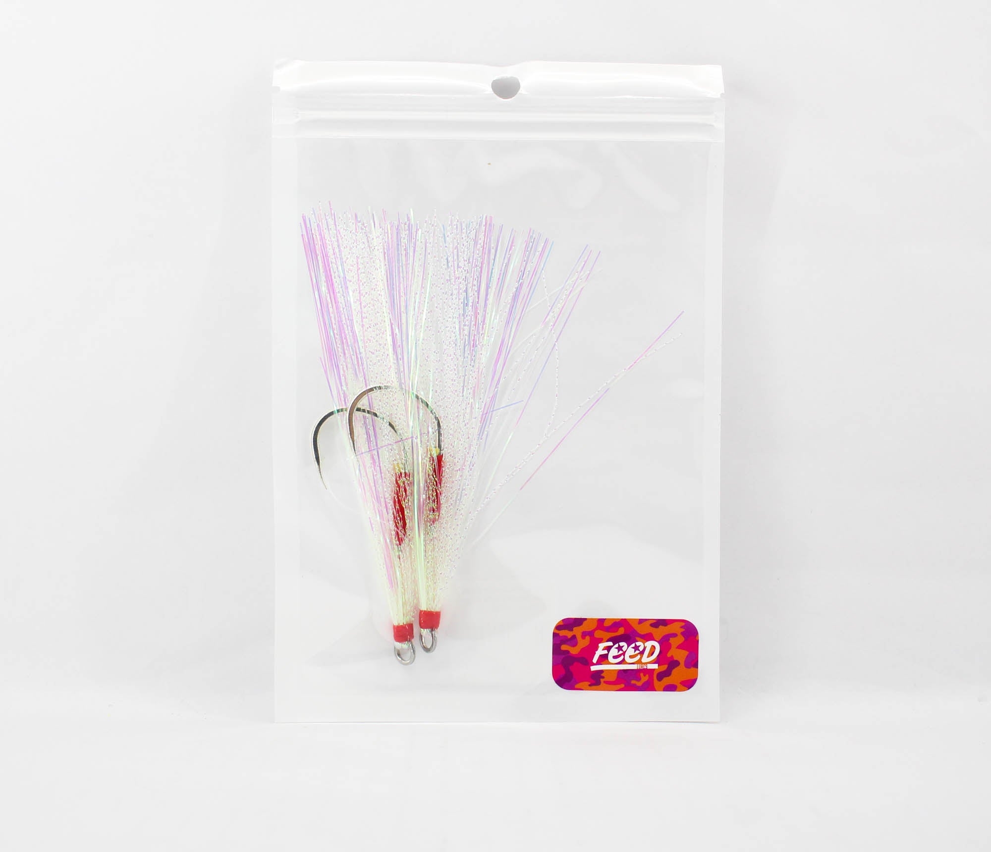 Feed Assist Hook Giant Mack Single Size 3/0 White (2122)