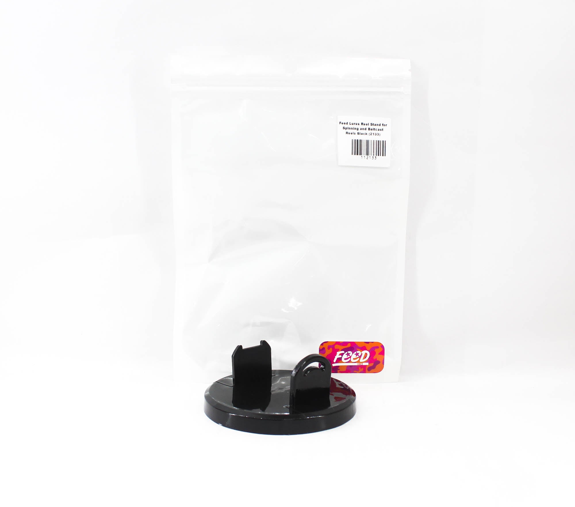 Feed Reel Stand for Spinning and Baitcast Reels Black (2133)