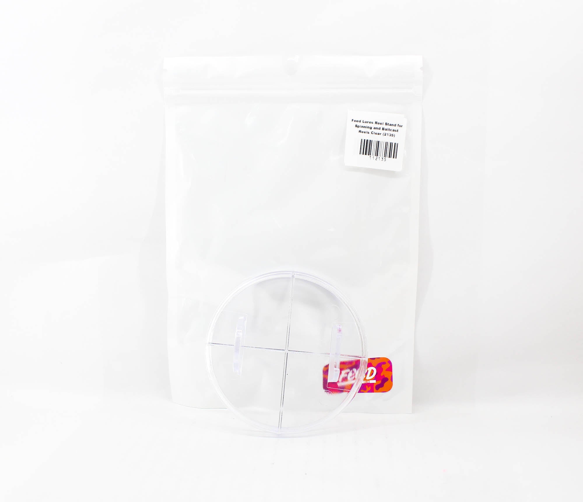 Feed Reel Stand for Spinning and Baitcast Reels Clear (2135)