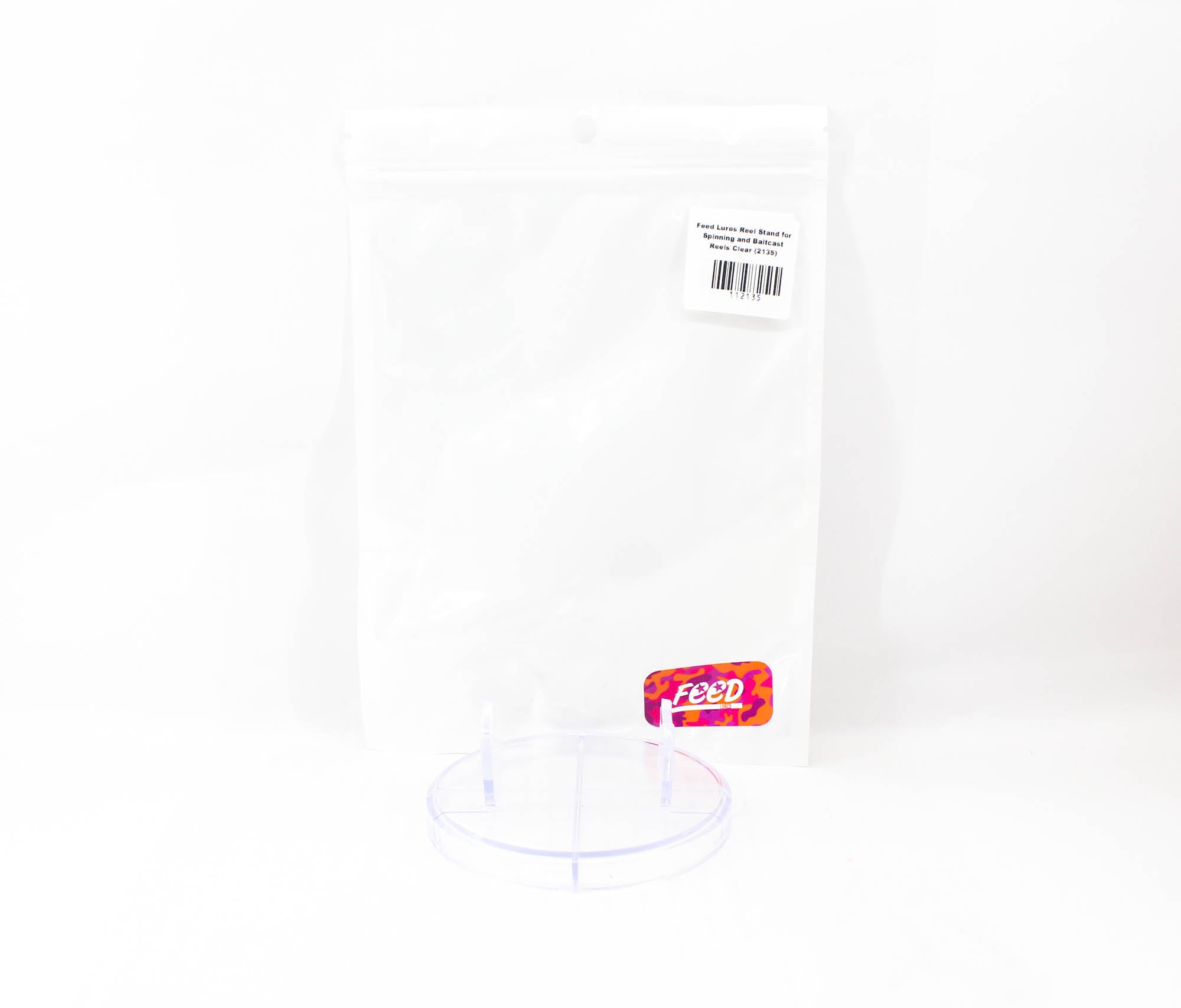 Feed Reel Stand for Spinning and Baitcast Reels Clear (2135)