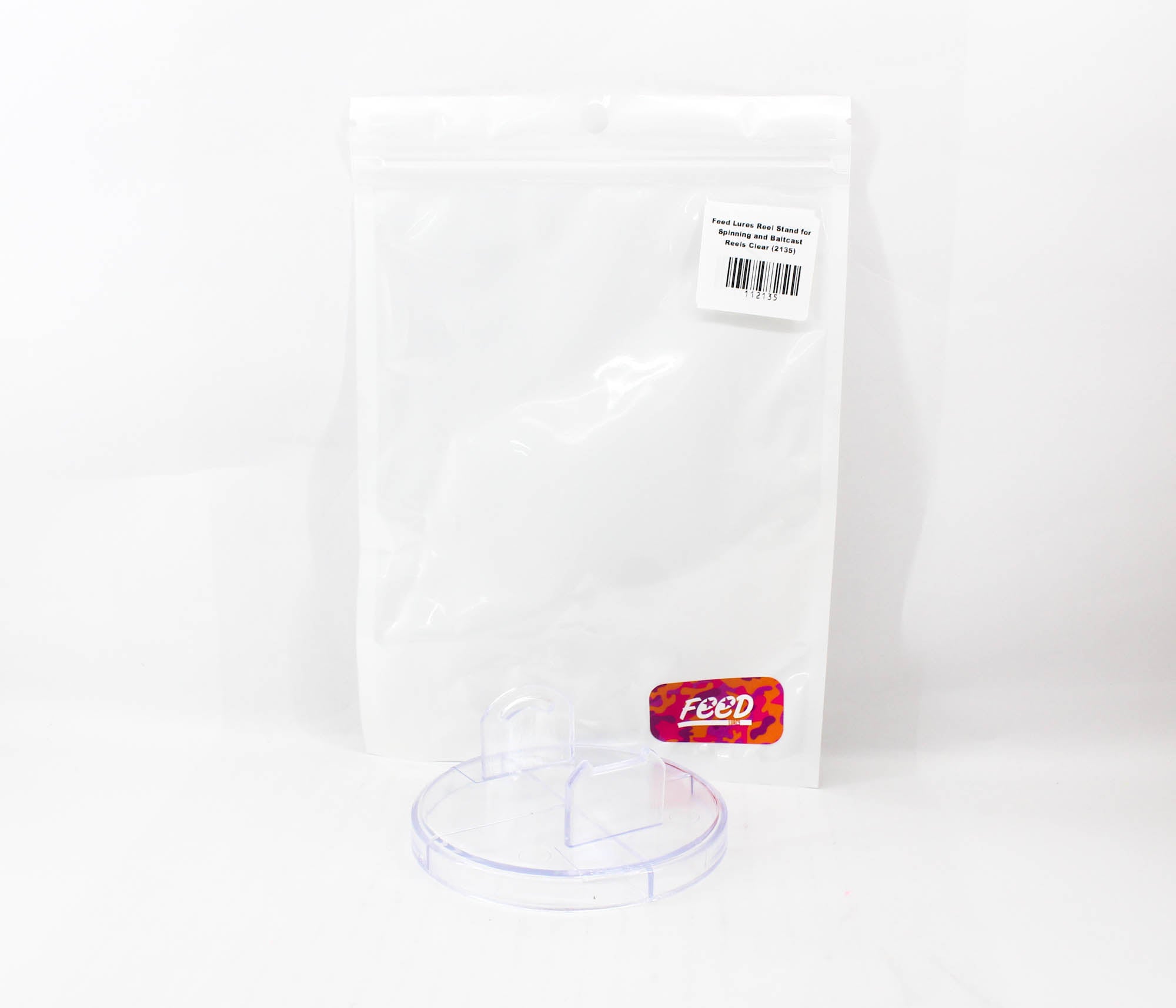 Feed Reel Stand for Spinning and Baitcast Reels Clear (2135)