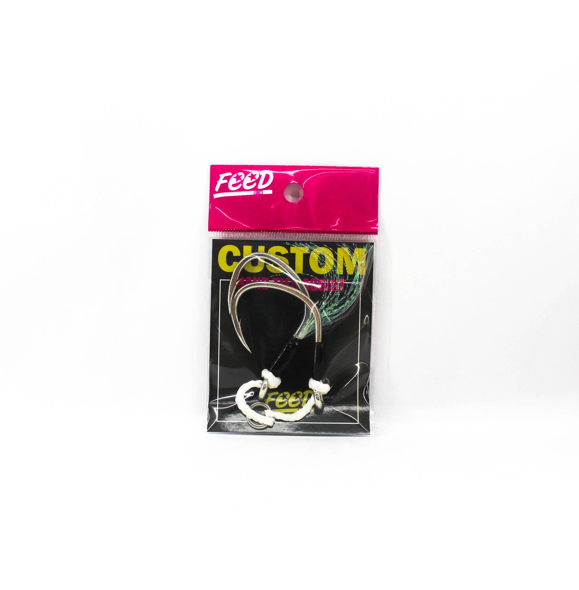 Feed Assist Hook Custom Decoy JS-3 6/0 Shout 300lb x 1 set (2145)