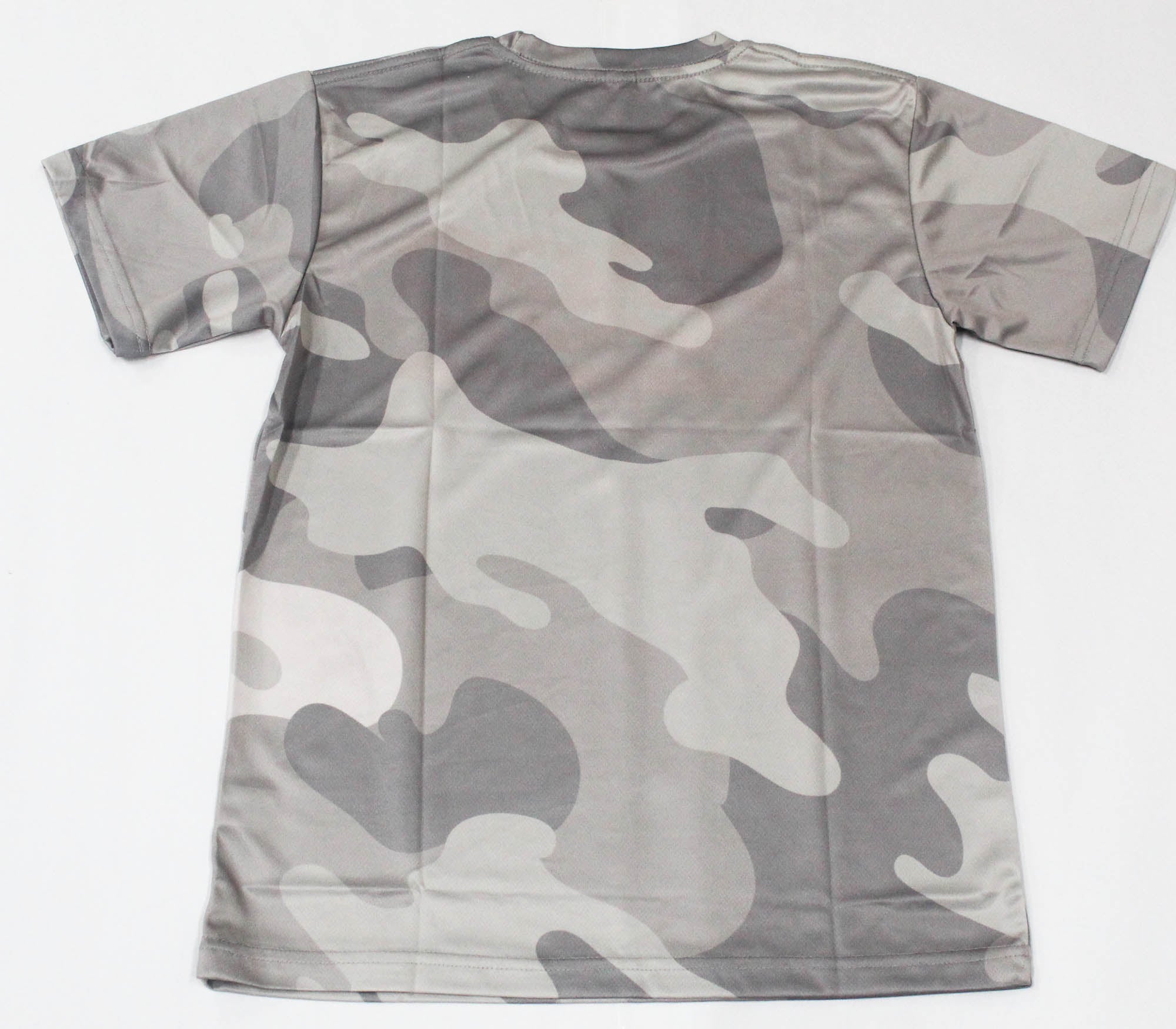 Feed T-Shirt Dry Fit Short Sleeve Size M Light Grey Camo (2160)