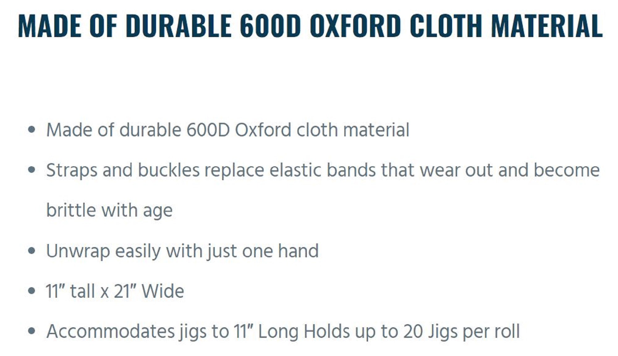 Palmarius Jig Roll Jig XL Max 32 cm , 65 x 37 cm Black (2051)