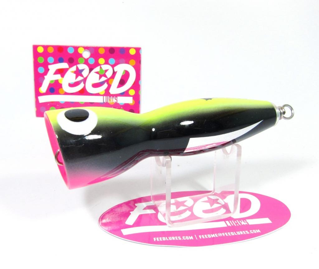 Feed Bell 120 Hand Made Wood Popper Floating Lure 120 grams 54 (8054)