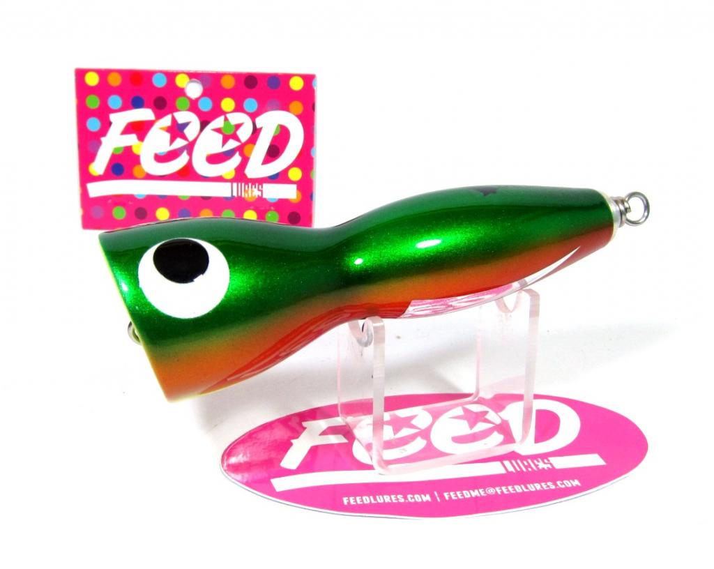 Feed Bell 120 Hand Made Wood Popper Floating Lure 120 grams 55 (8055)