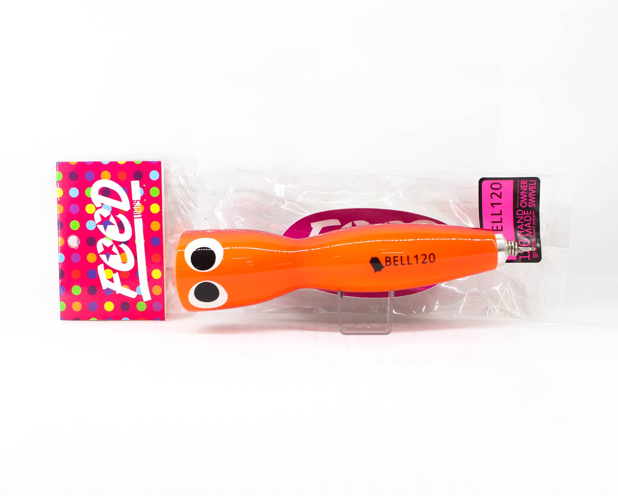 Feed Bell 120 Hand Made Wood Popper Floating Lure 120 grams 57 (8057)
