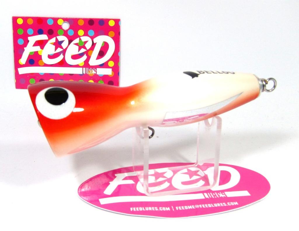 Feed Bell 120 Hand Made Wood Popper Floating Lure 120 grams 58 (8058)