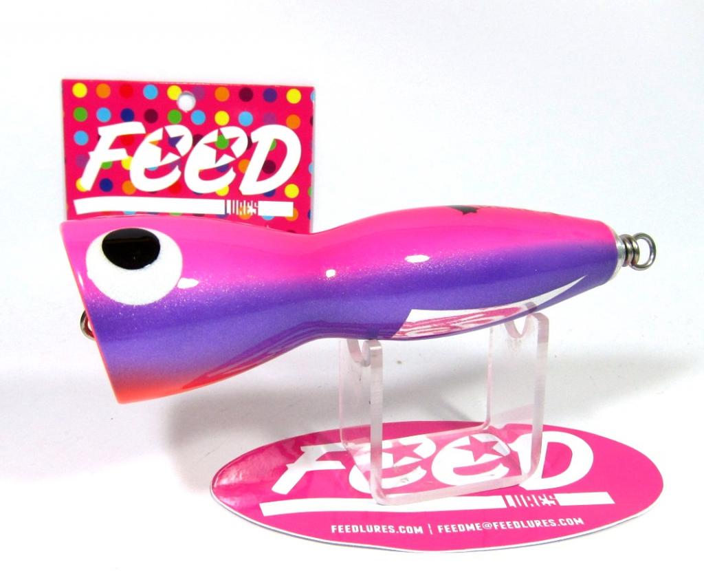 Feed Bell 120 Hand Made Wood Popper Floating Lure 120 grams 59 (8059)