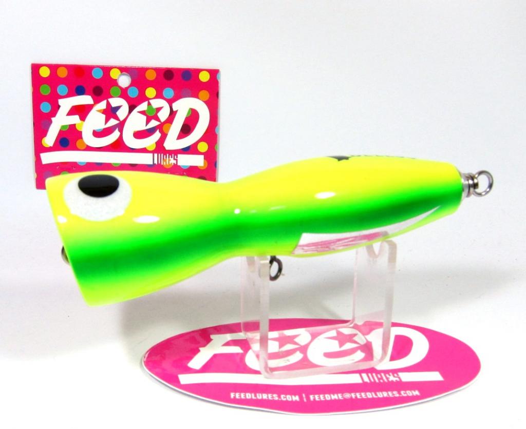 Feed Bell 120 Hand Made Wood Popper Floating Lure 120 grams 60 (8060)