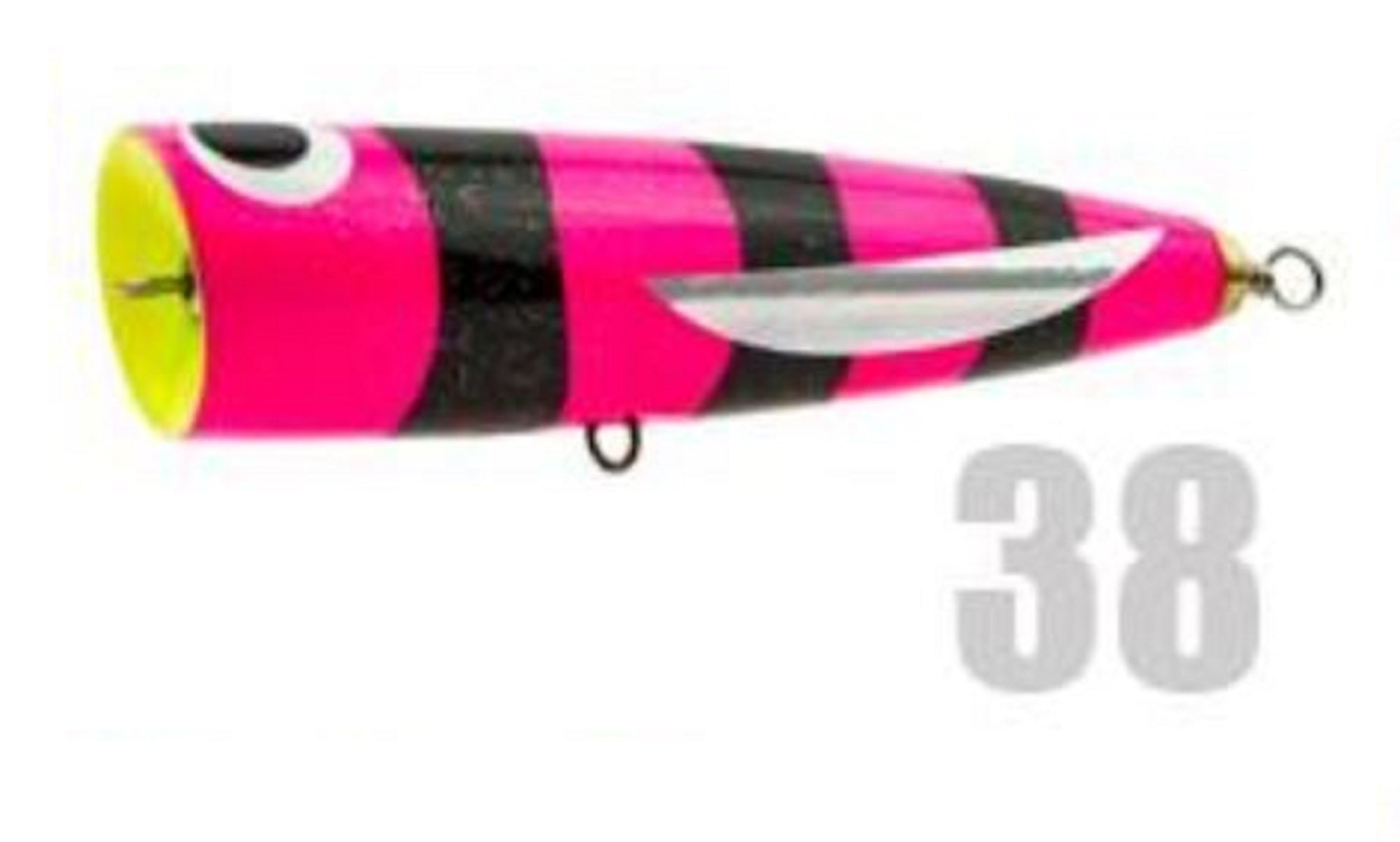 Feed Cone 70 Hand Made Wood Popper Floating Lure 70 grams 38 (5038)