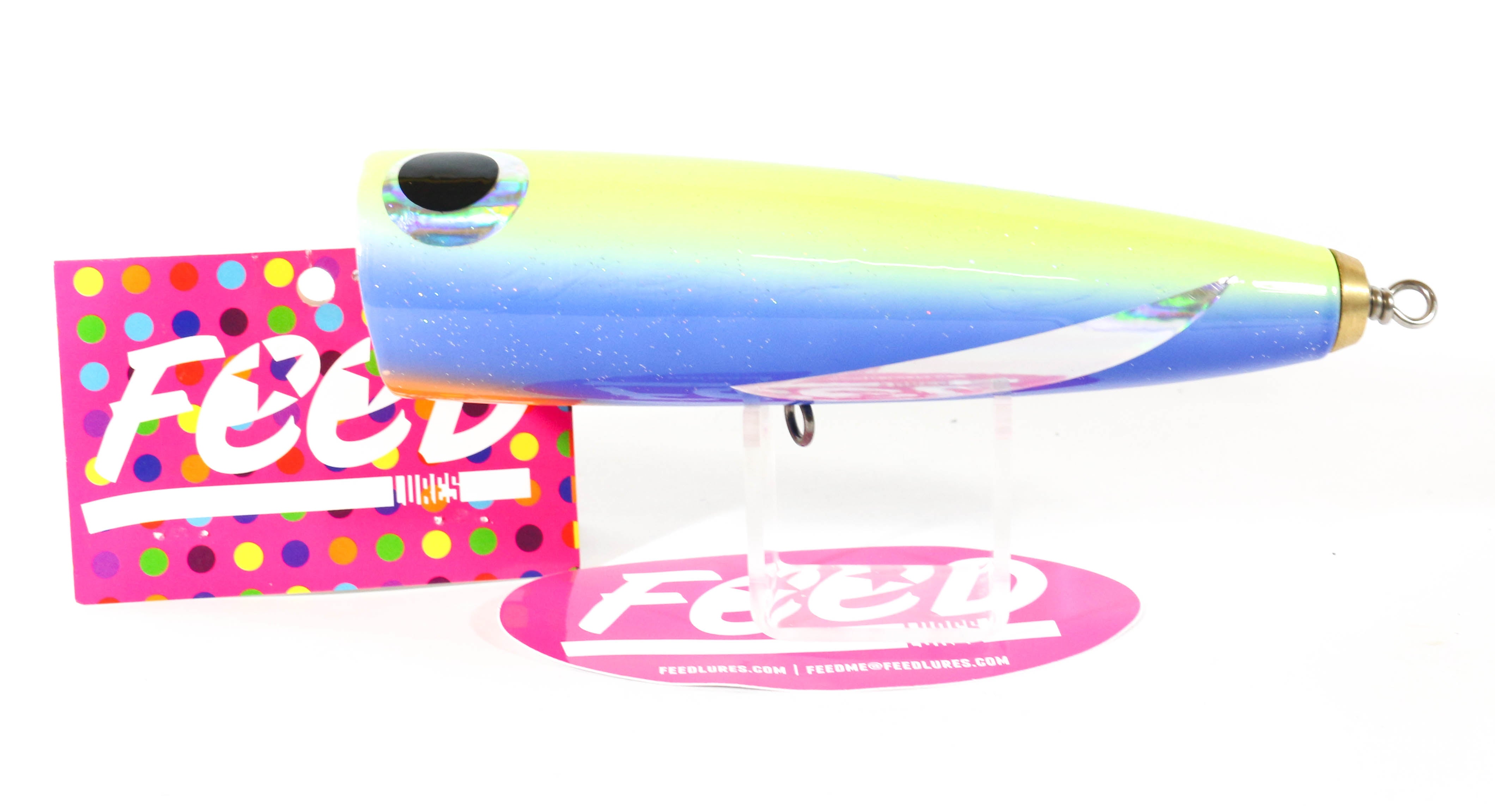 Feed Cone 120 Hand Made Wood Popper Floating Lure 120 grams 56 (6056)