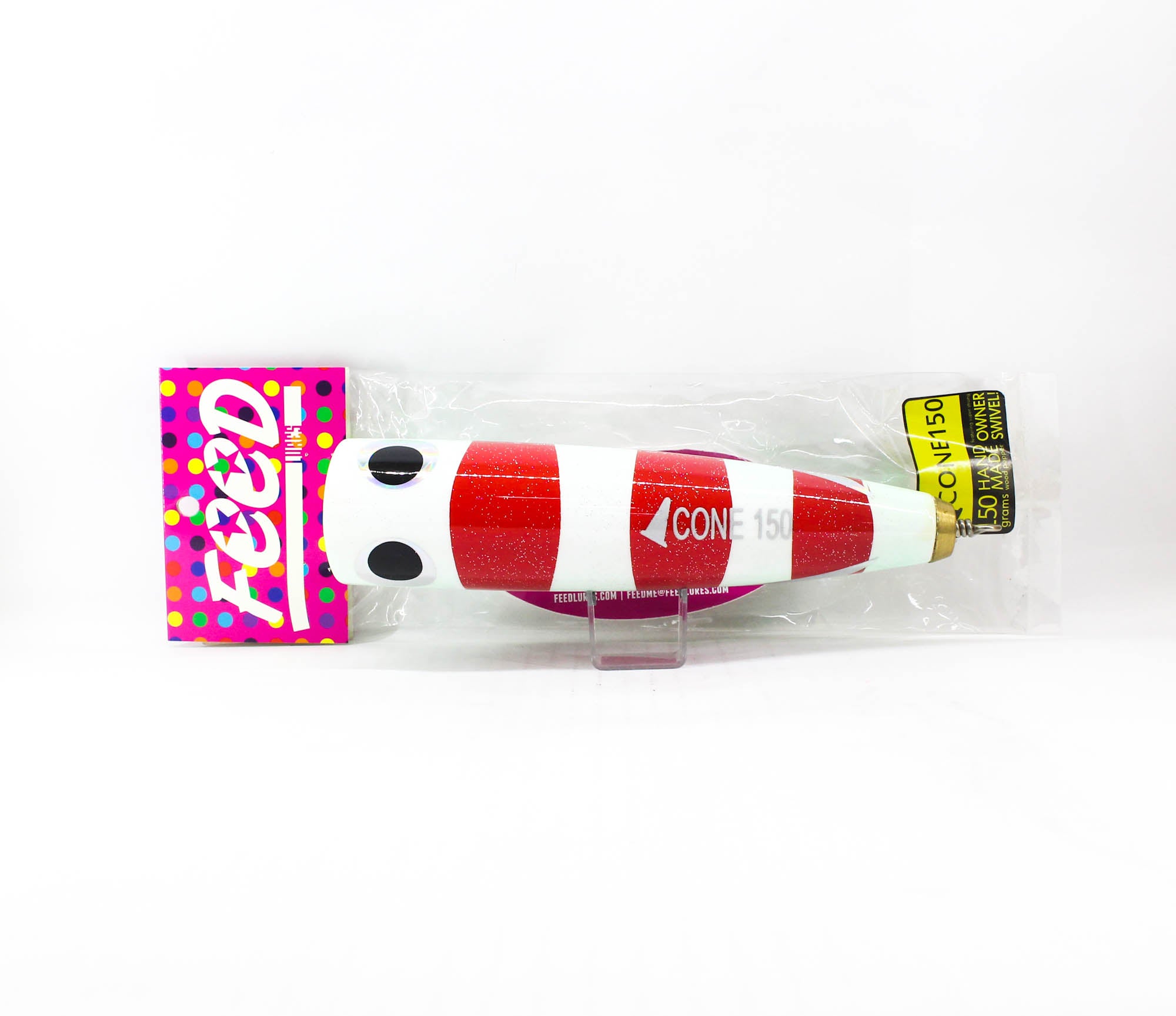 Feed Cone 150 Hand Made Wood Popper Floating Lure 150 grams 80 (7080)