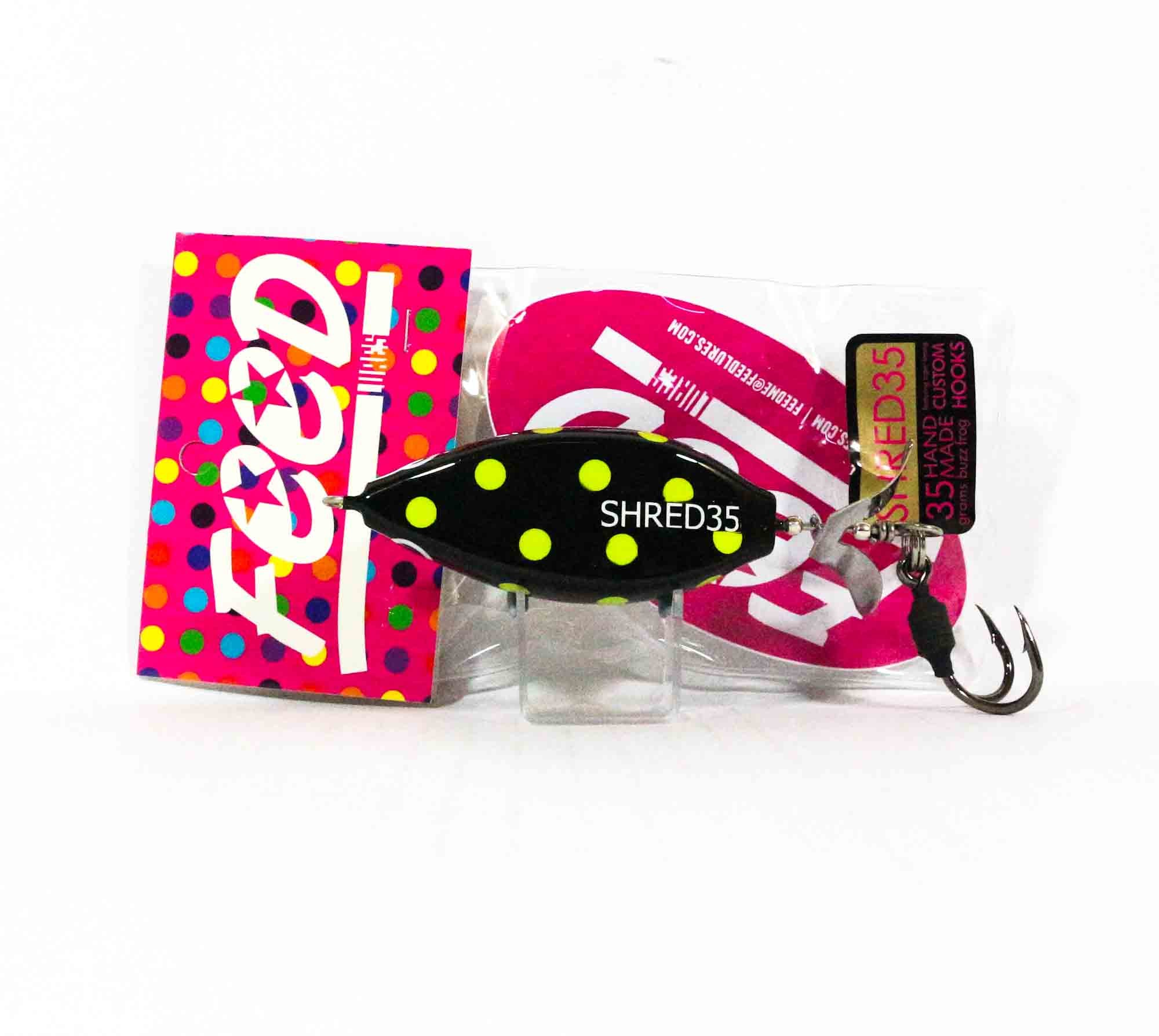 Feed Shred 35 Hand Made Buzz Frog Floating Lure 35 grams 235 (0235)
